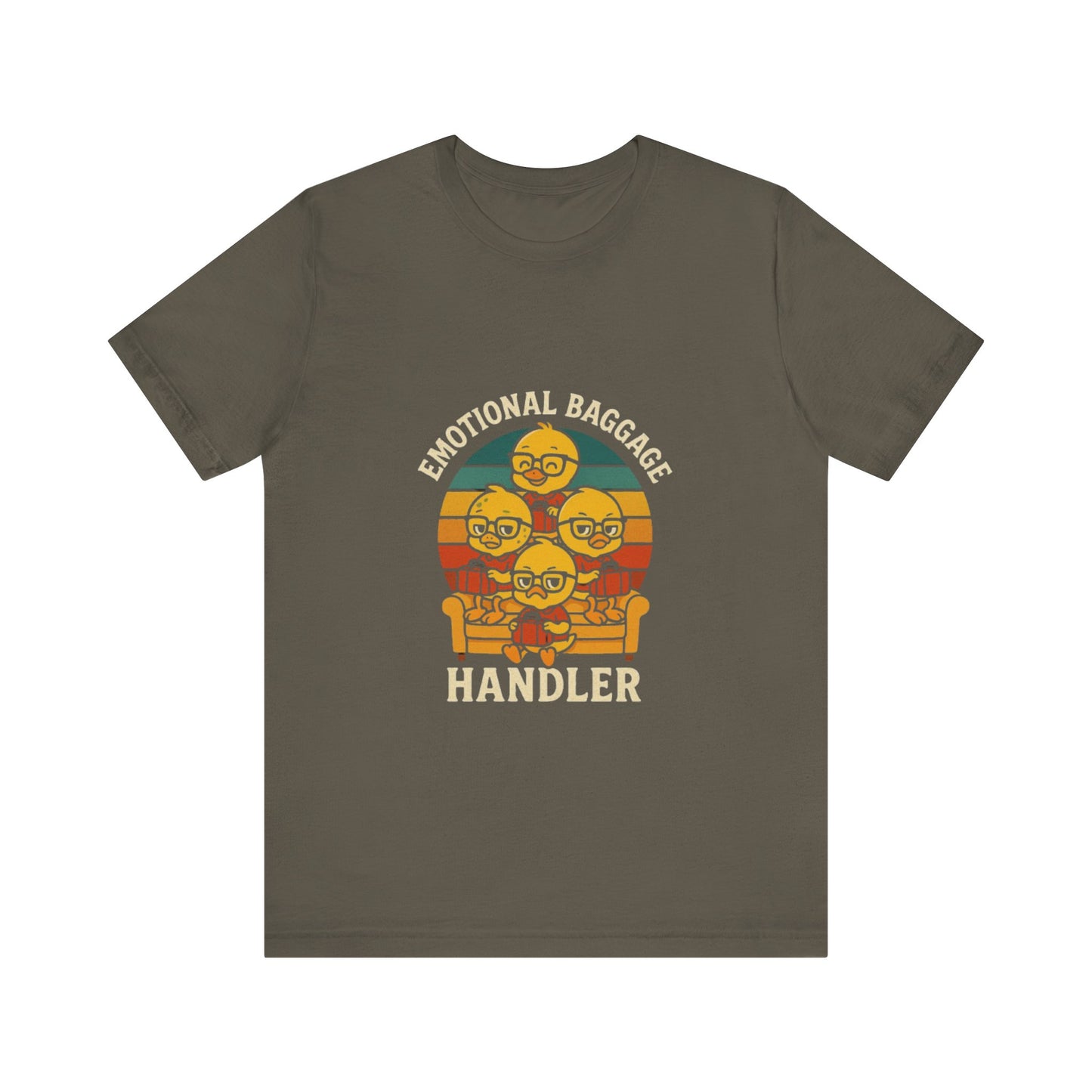 Unisex Jersey Short Sleeve T-Shirt - Emotional Baggage Handler