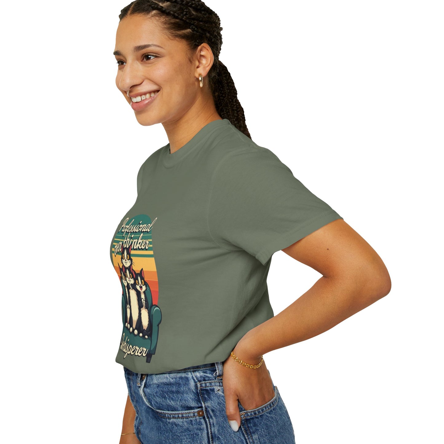 Unisex Garment-Dyed Tee -Professional Overthinker