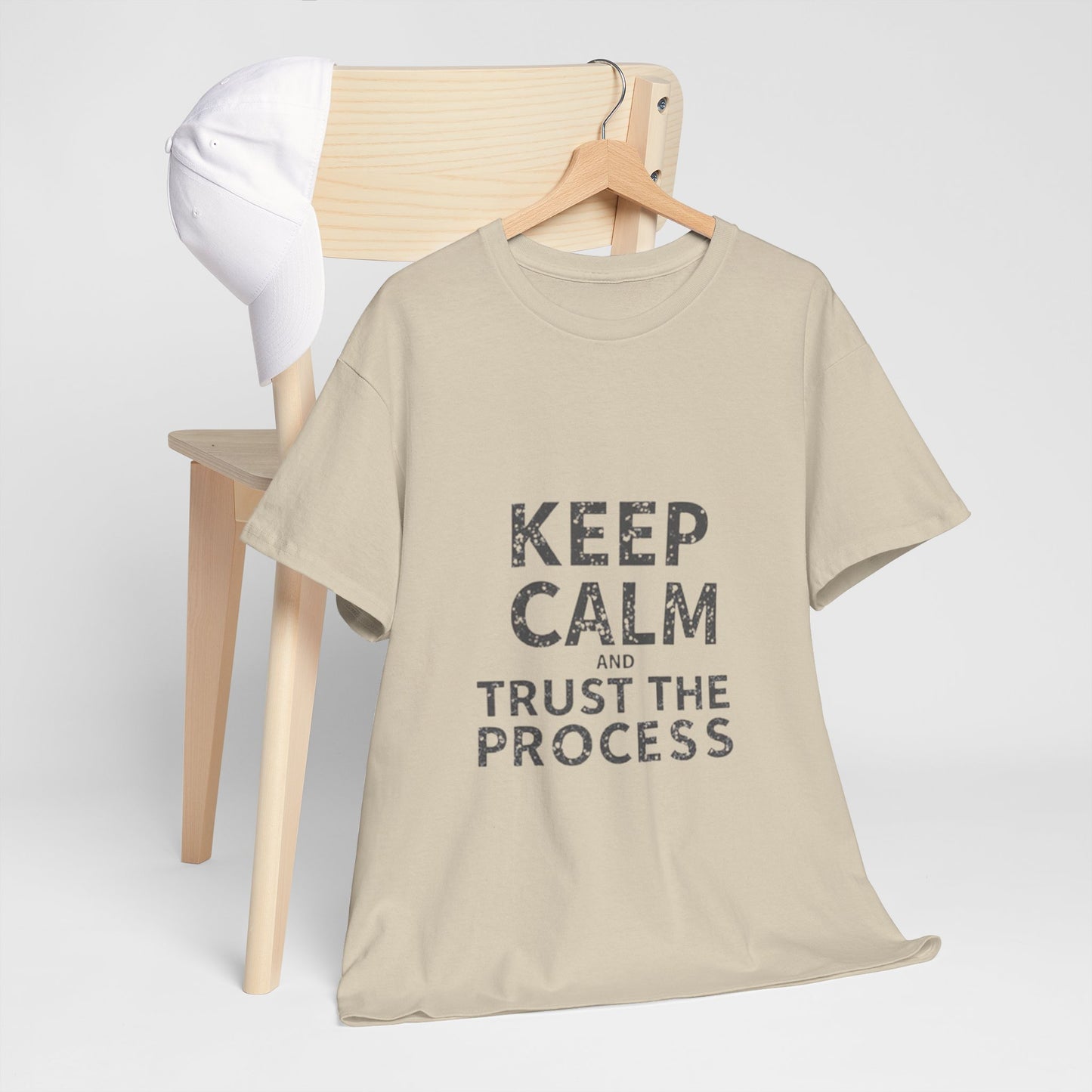 Unisex Heavy Cotton Tee -Keep Calm