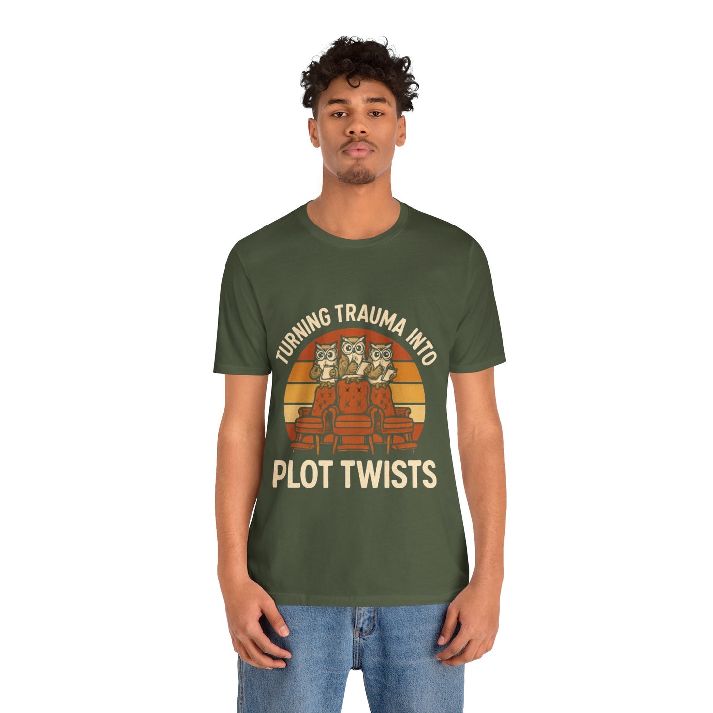 Turning Trauma into Plot Twists Tee, Unisex T-Shirt