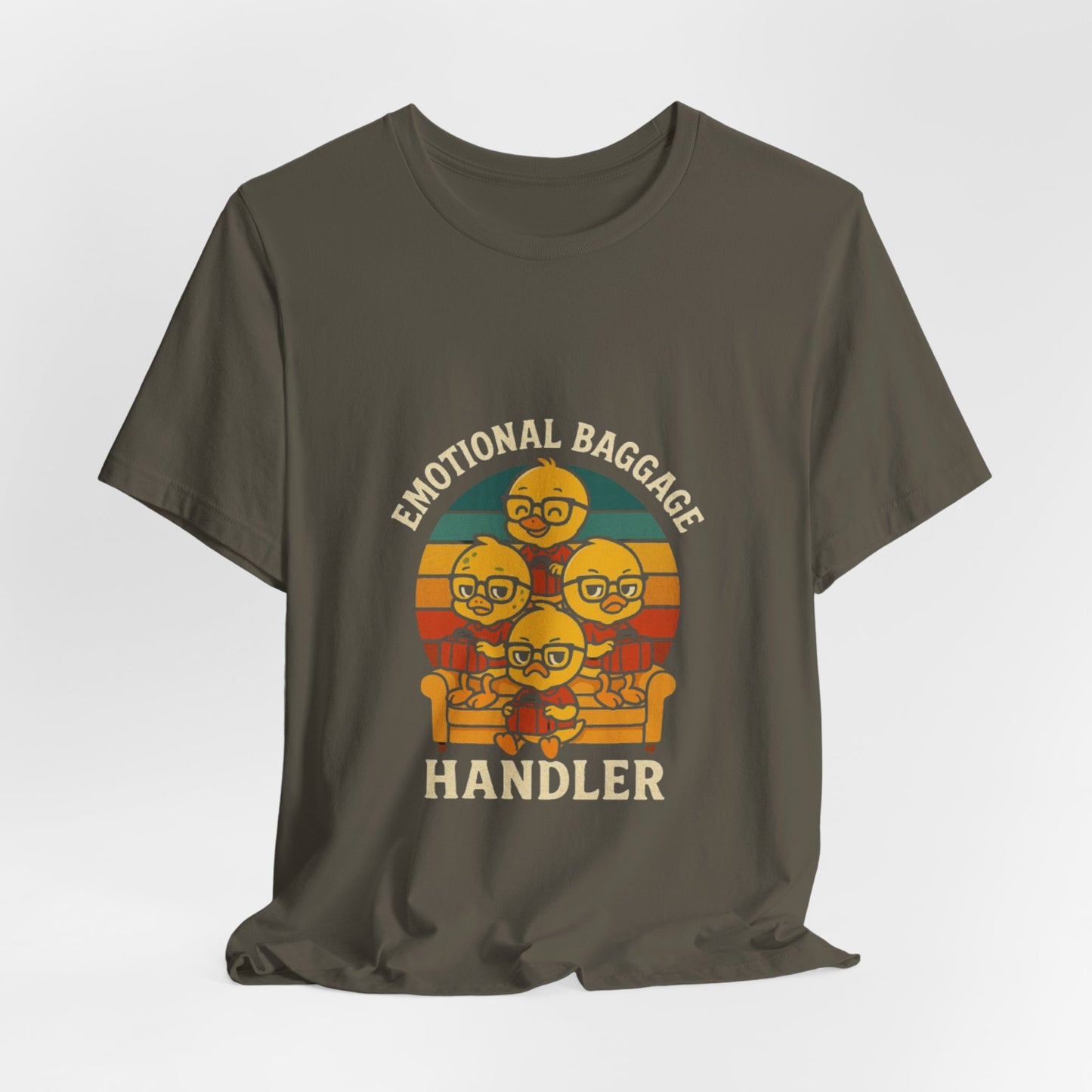 Unisex Jersey Short Sleeve T-Shirt - Emotional Baggage Handler
