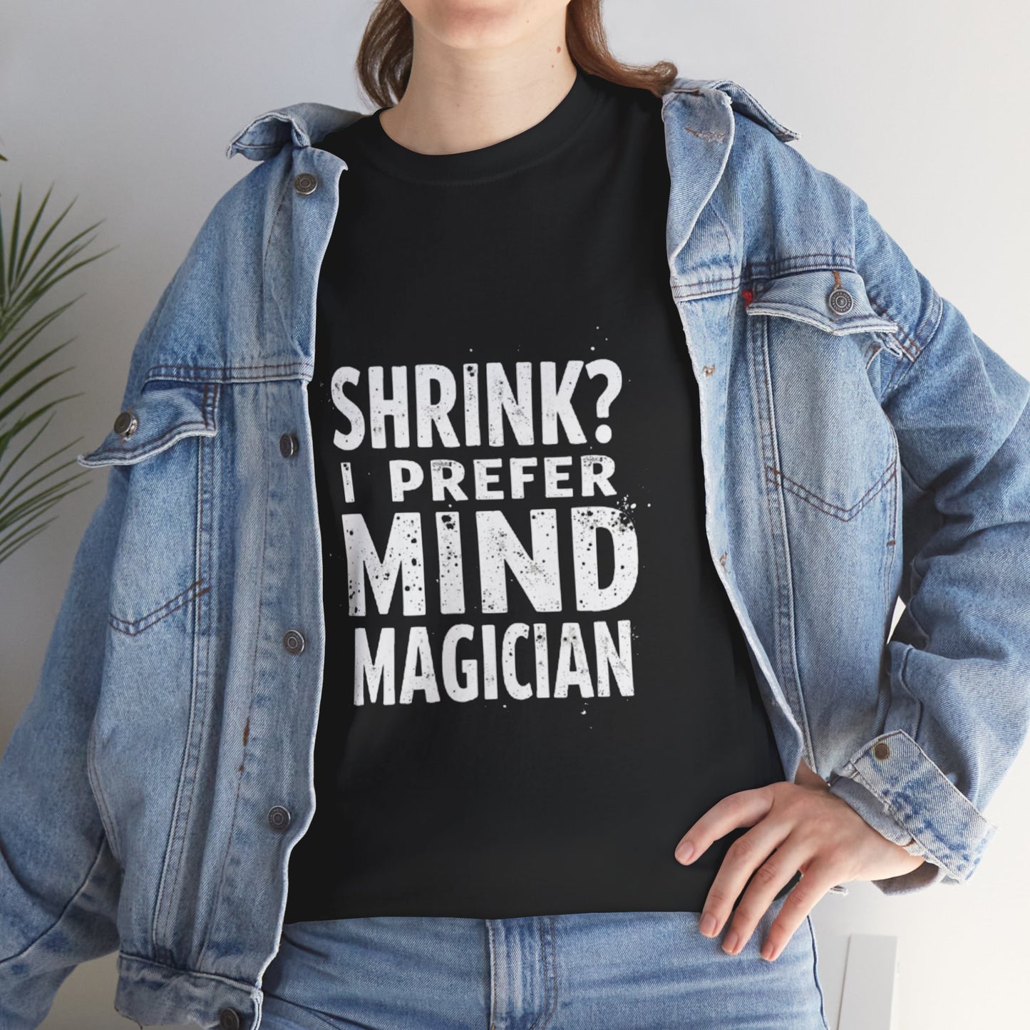 Unisex Heavy Cotton Tee -Mind Reading