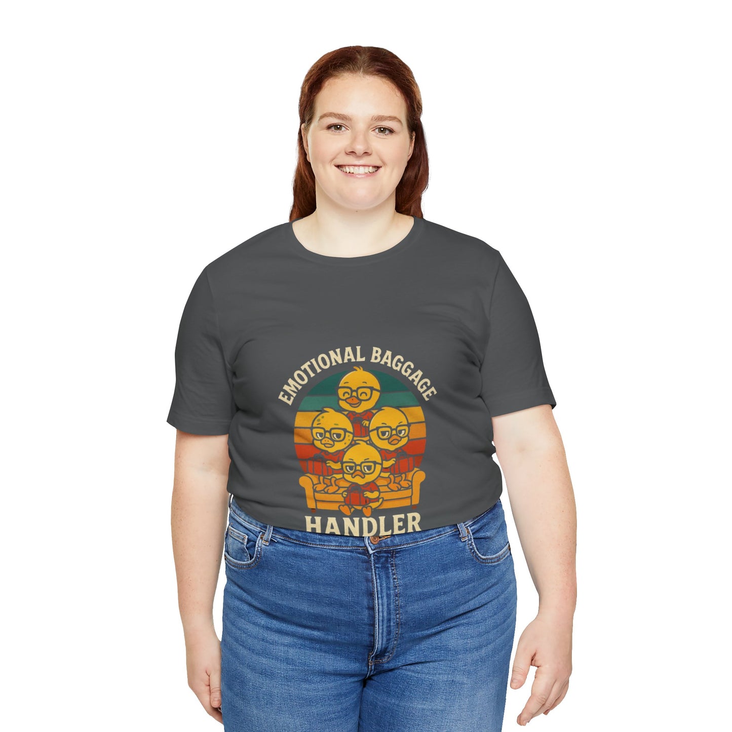 Unisex Jersey Short Sleeve T-Shirt - Emotional Baggage Handler