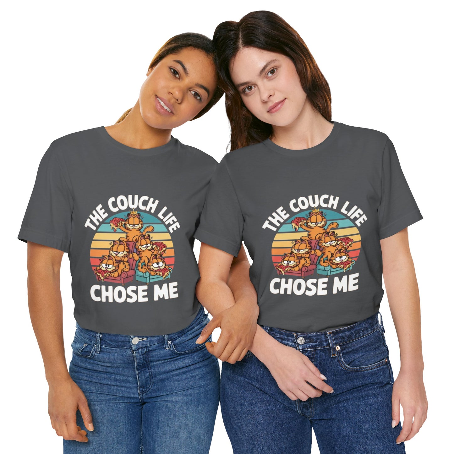 Vintage Unisex Tee - The Couch Life Chose Me