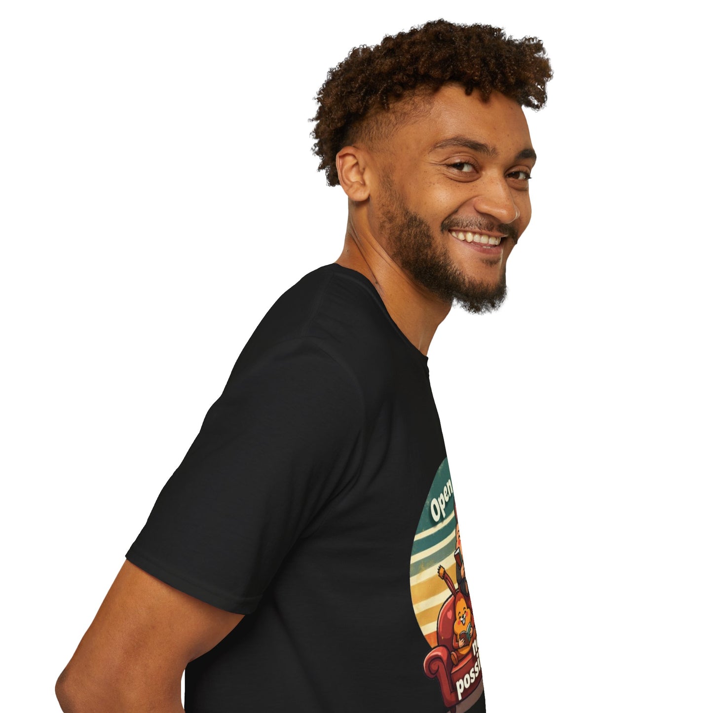Motivational T-Shirt - Open Up to New Possibilities