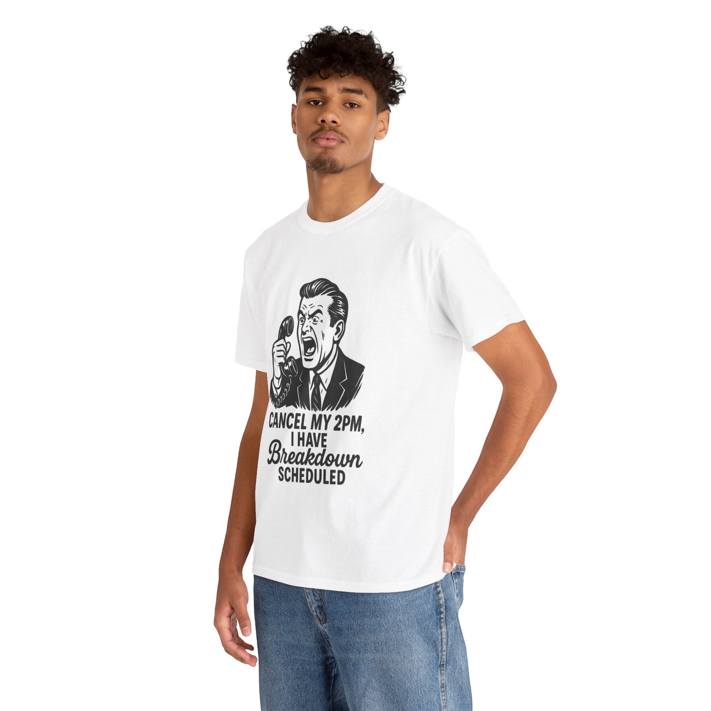 Humorous Unisex Cotton Tee – Perfect Gift for Stress Relief