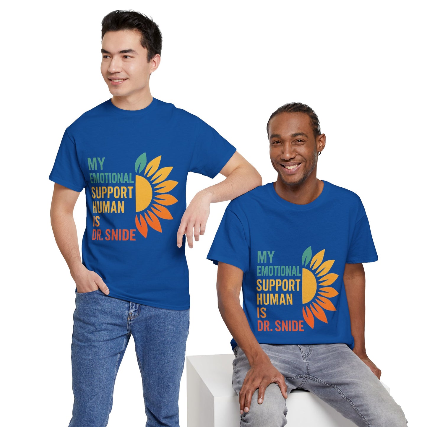 Emotional Support Unisex Tee | Heavy Cotton T-Shirt