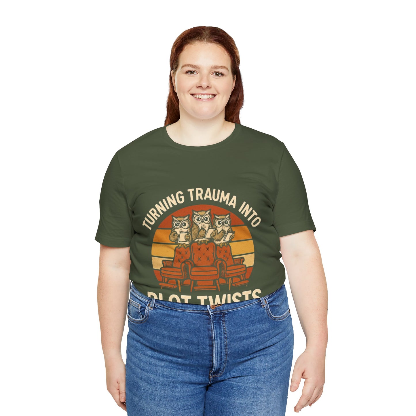 Turning Trauma into Plot Twists Tee, Unisex T-Shirt