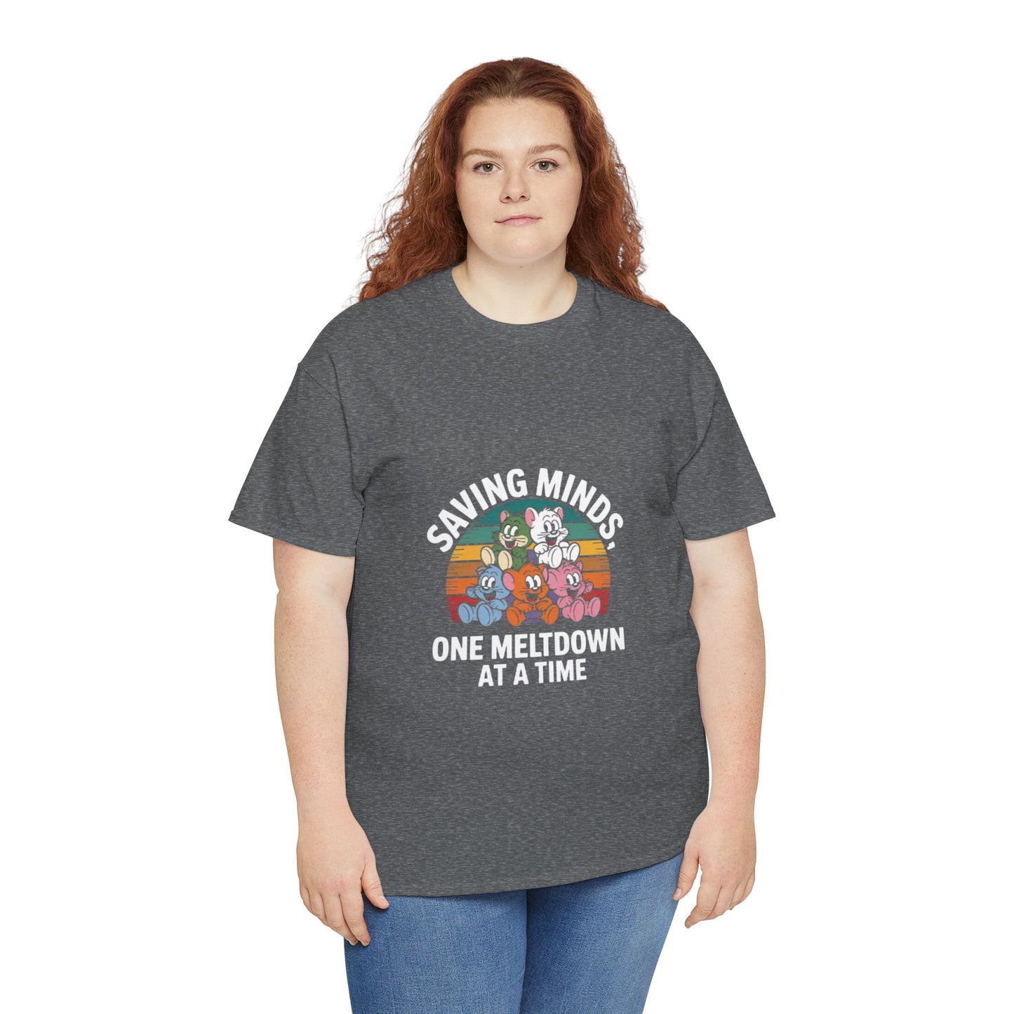 Unisex Heavy Cotton Tee - Saving Minds