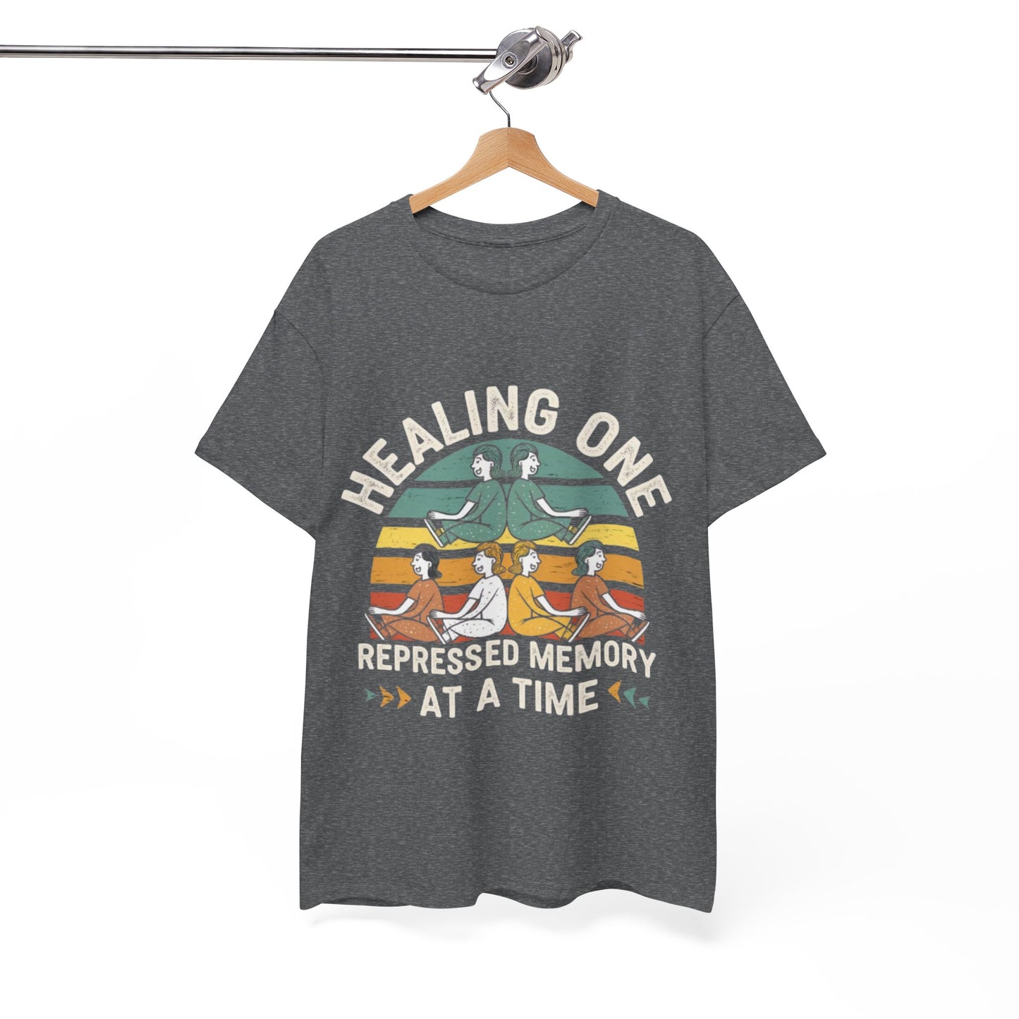 Unisex Heavy Cotton Tee -Healing repressed memories one at a time