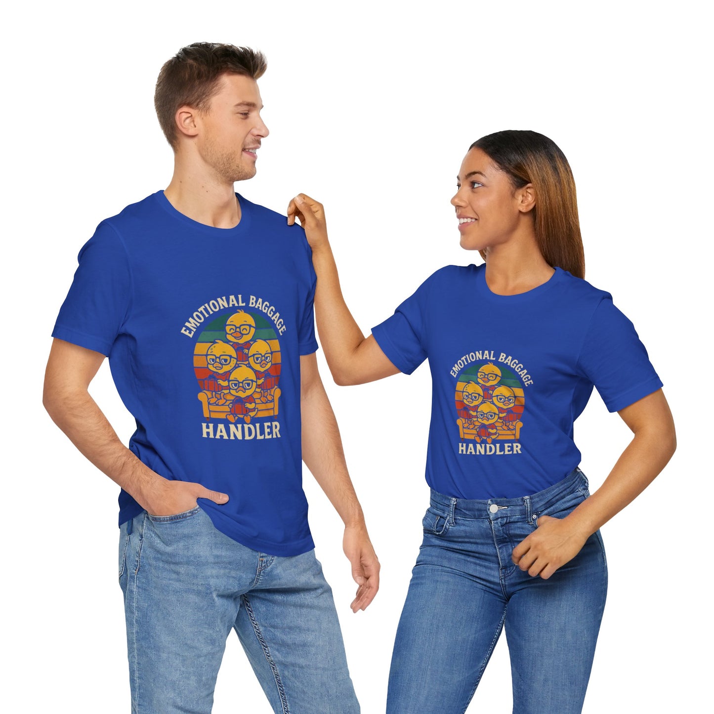 Unisex Jersey Short Sleeve T-Shirt - Emotional Baggage Handler