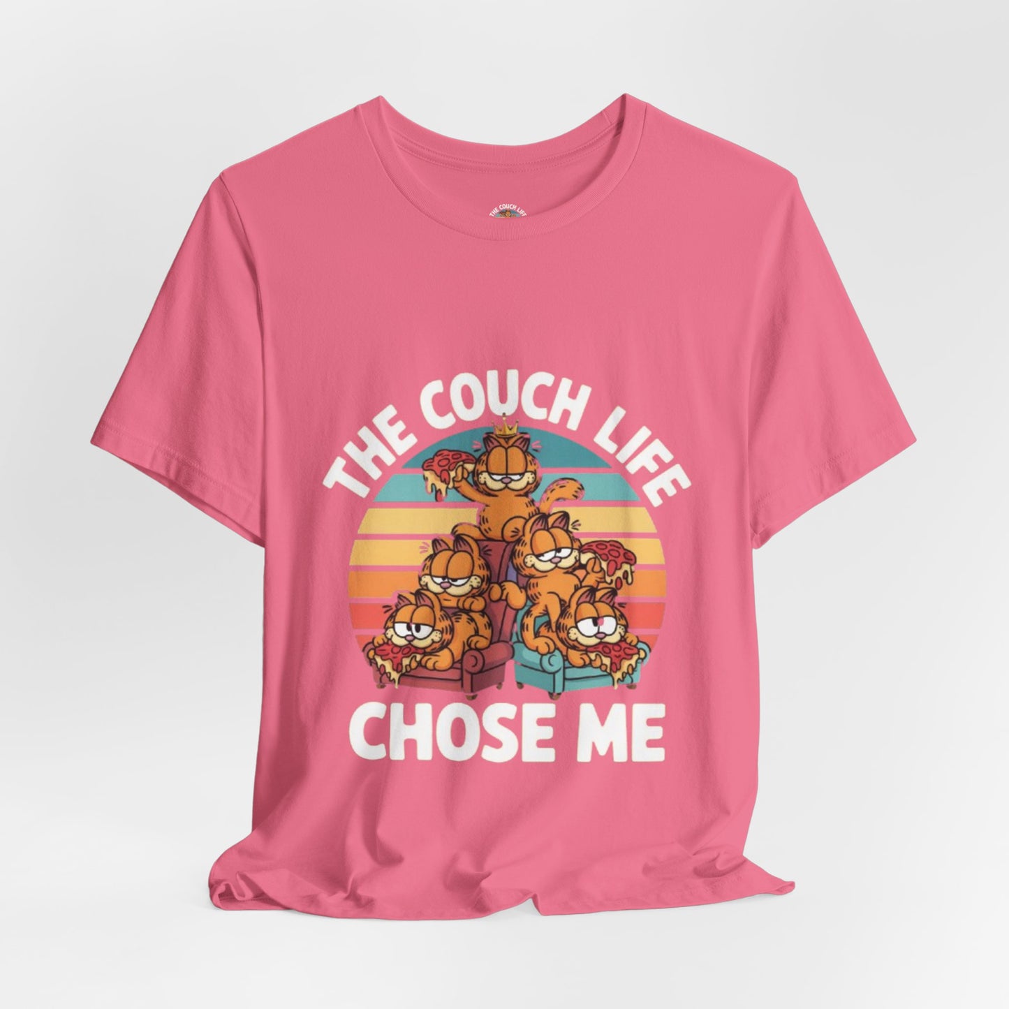 Vintage Unisex Tee - The Couch Life Chose Me