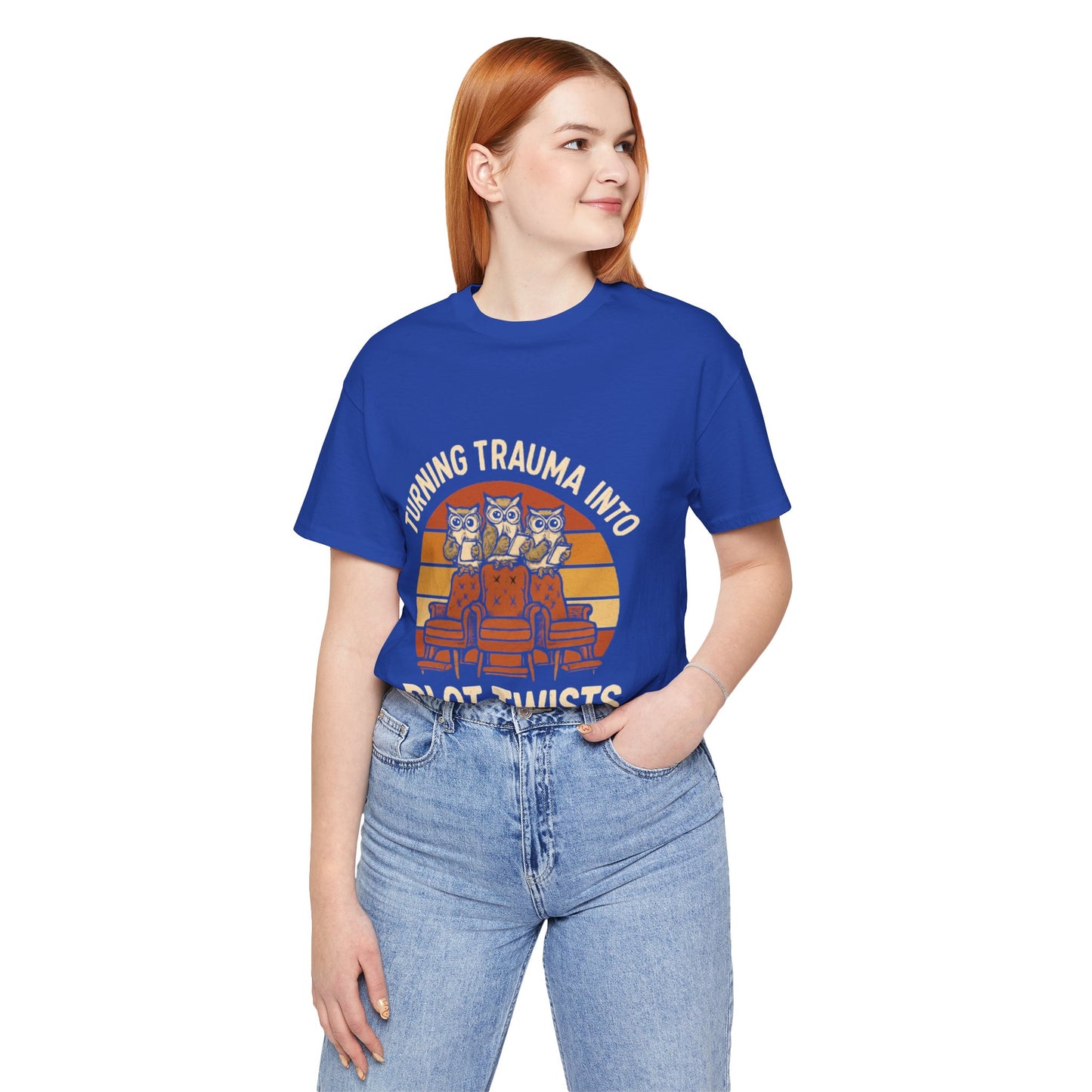 Turning Trauma into Plot Twists Tee, Unisex T-Shirt
