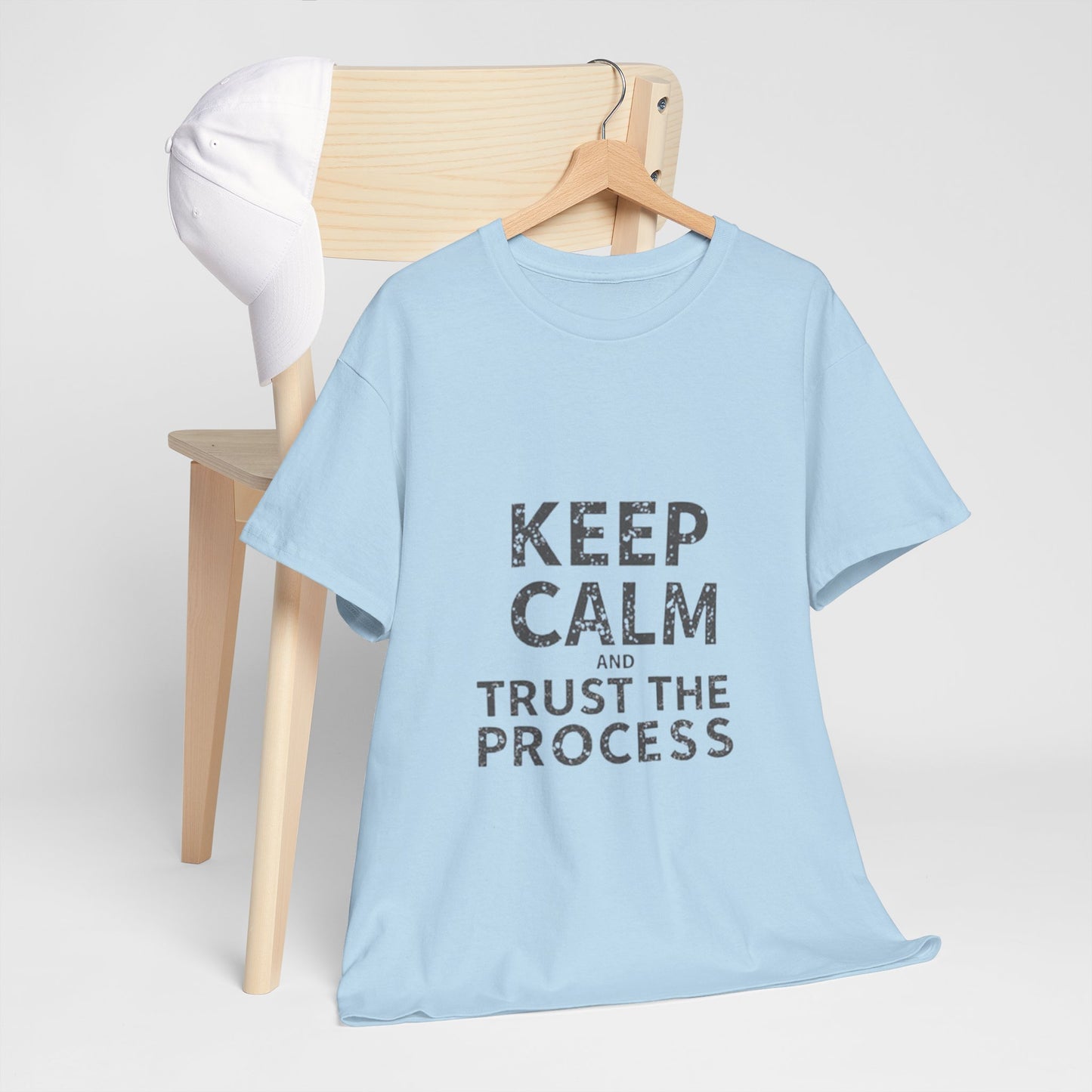 Unisex Heavy Cotton Tee -Keep Calm