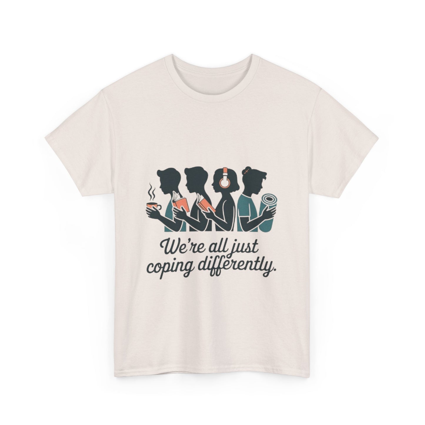 Coping Together Unisex Tee - Mental Health Awareness Apparel