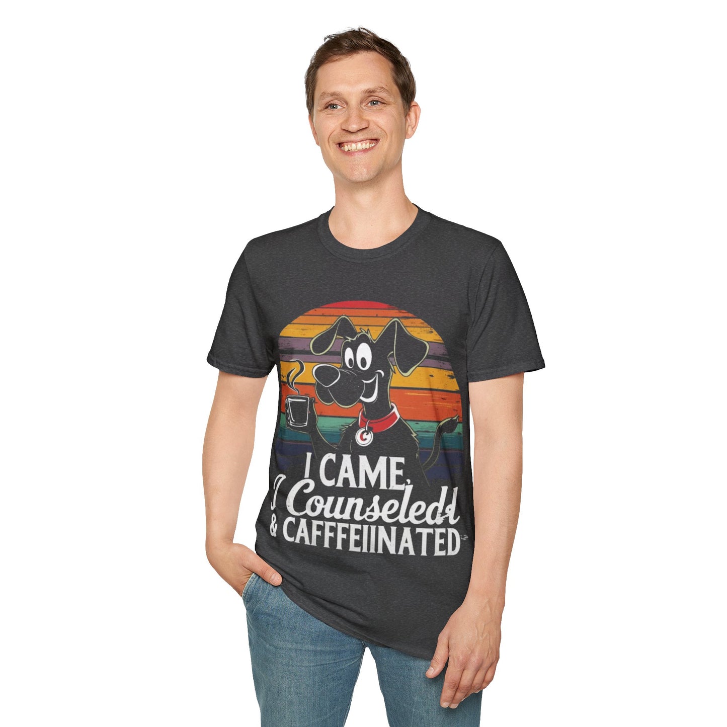 Fun Counselor T-Shirt -I Came I Counseled