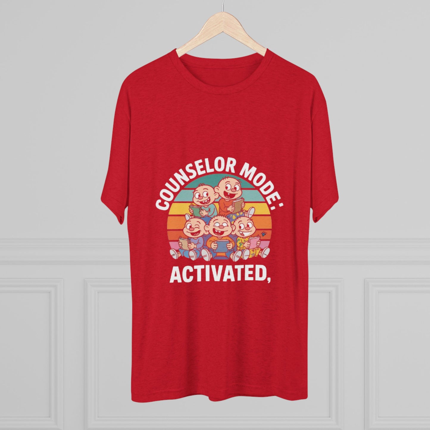 Unisex Tri-Blend Tee -Counselor Mode Activated