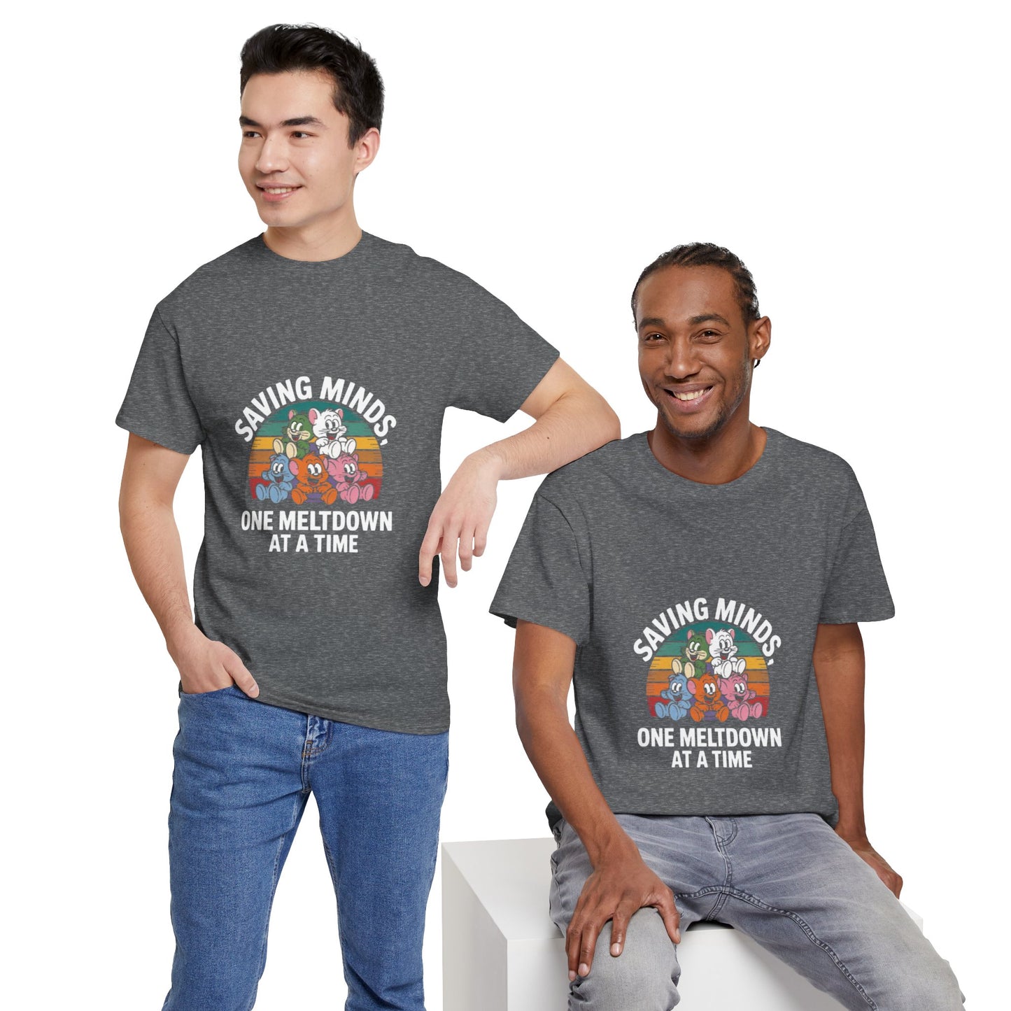 Unisex Heavy Cotton Tee - Saving Minds
