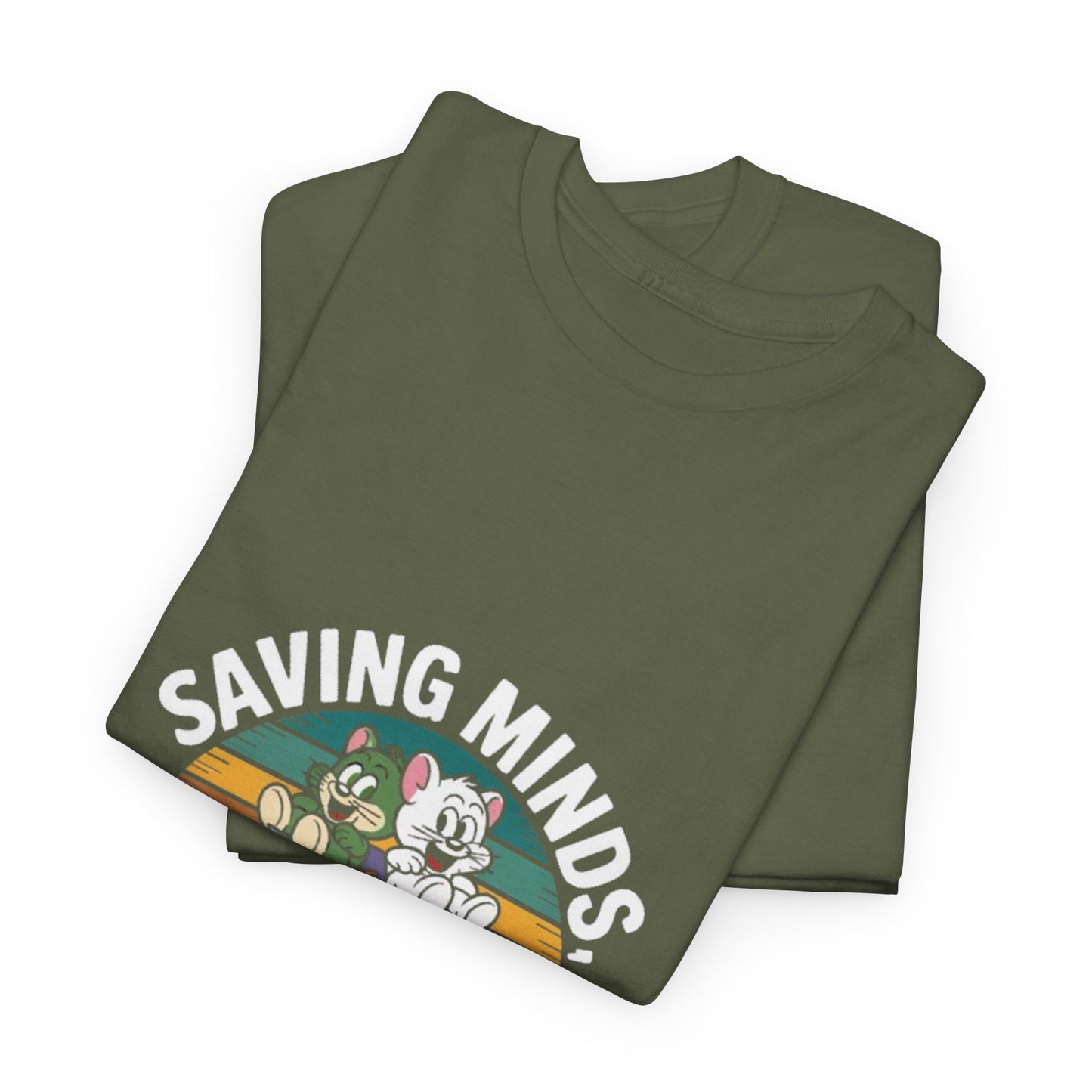 Unisex Heavy Cotton Tee - Saving Minds