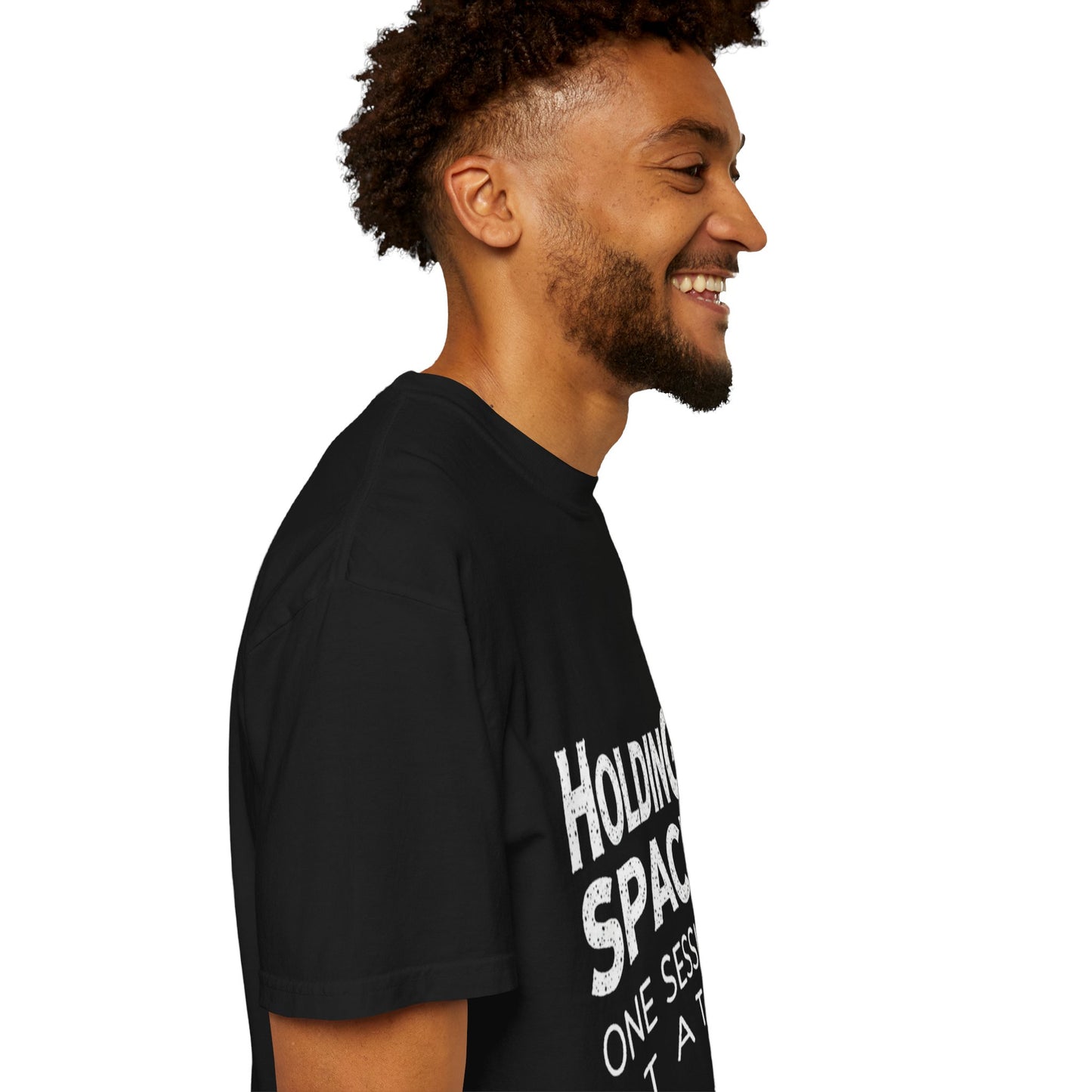Unisex Garment-Dyed T-shirt -Holding Space