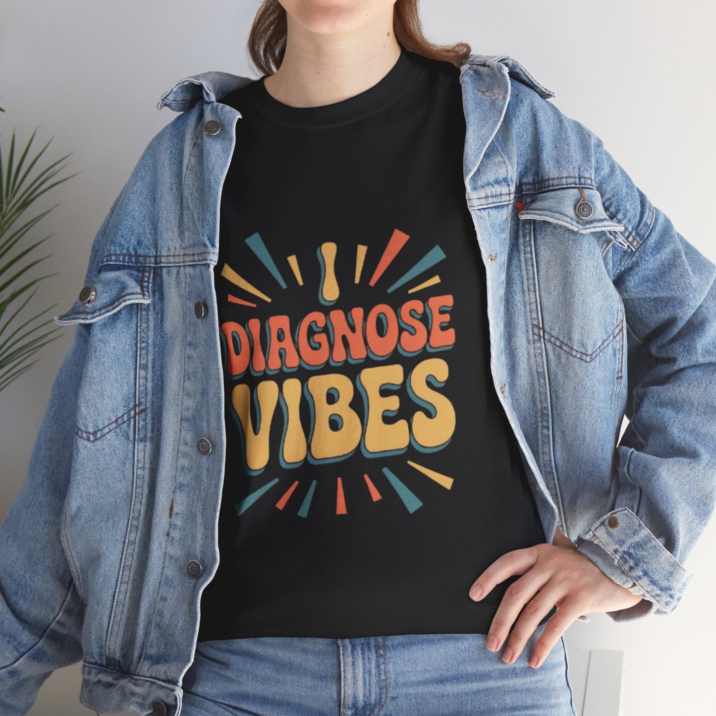 Unisex Diagnose Vibes Tee, Casual T-Shirt