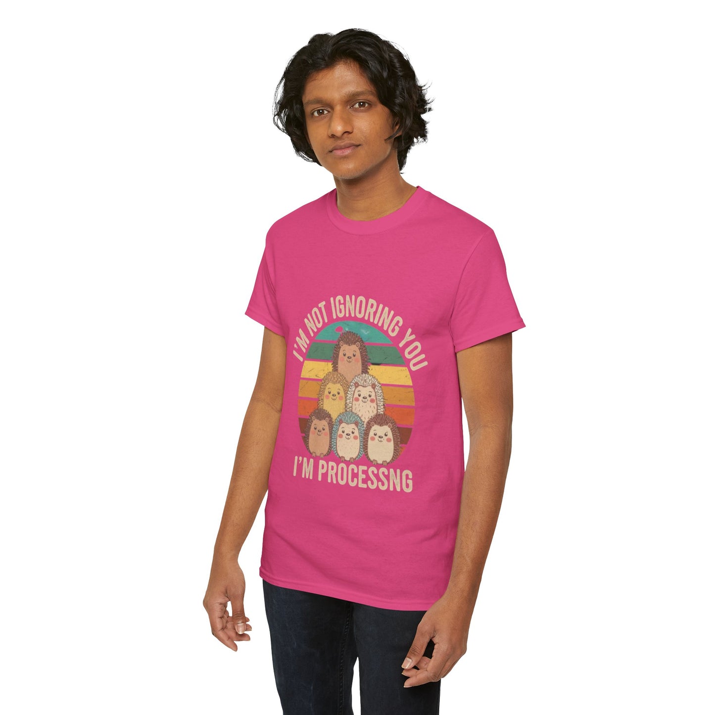Funny Psychology Unisex Tee - 'I'm Not Ignoring You, I'm Processing'