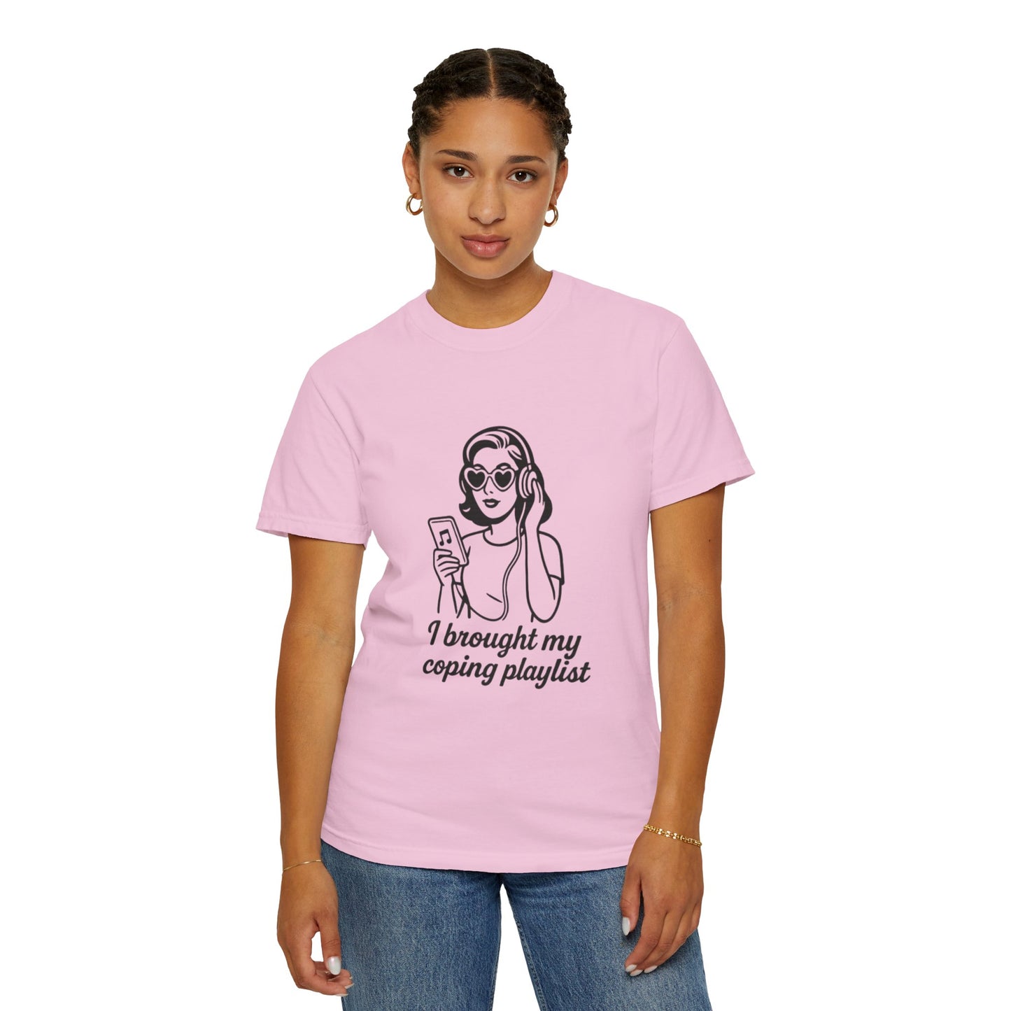 Chill Vibes T-Shirt, I Brought My Coping Playlist Unisex Tee