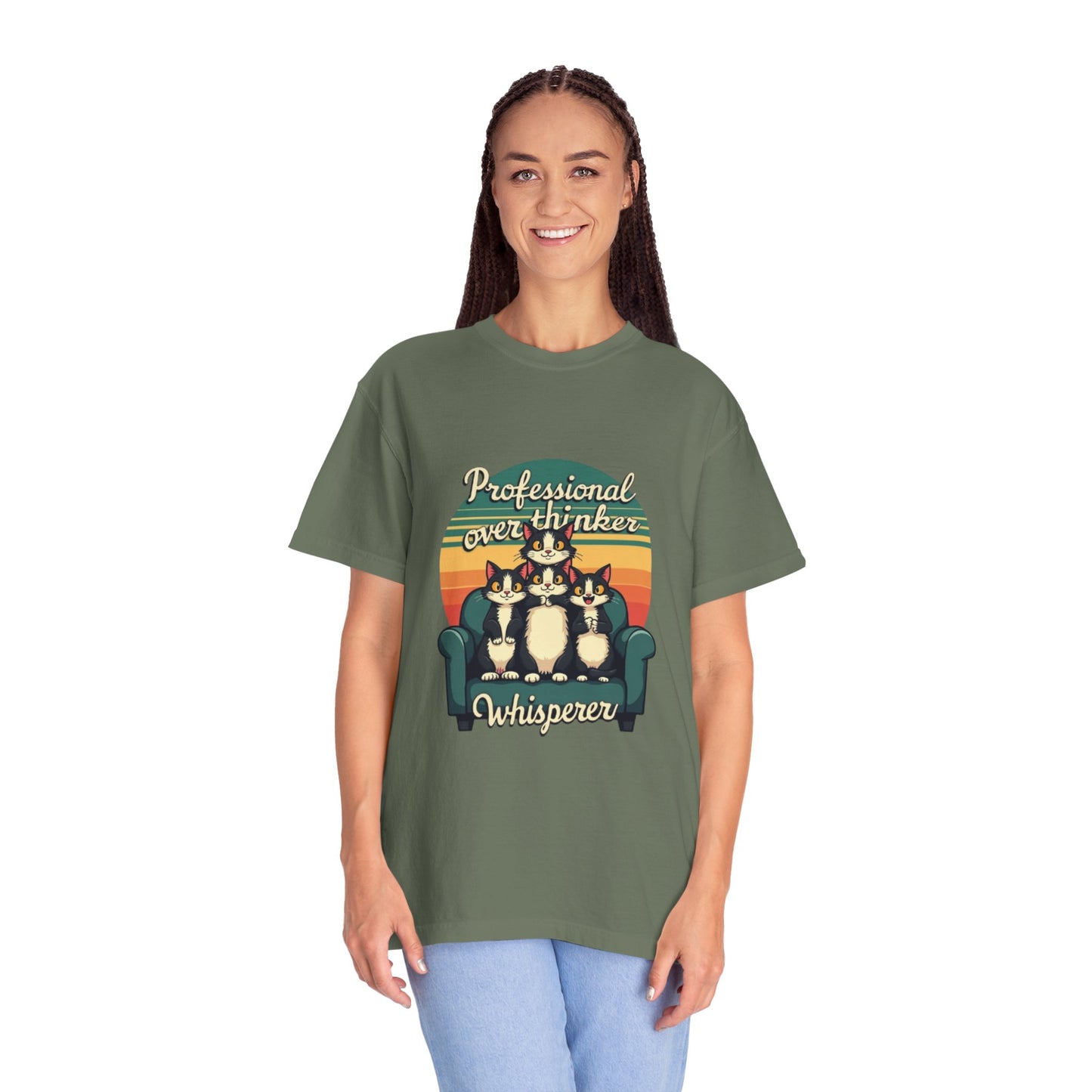Unisex Garment-Dyed Tee -Professional Overthinker