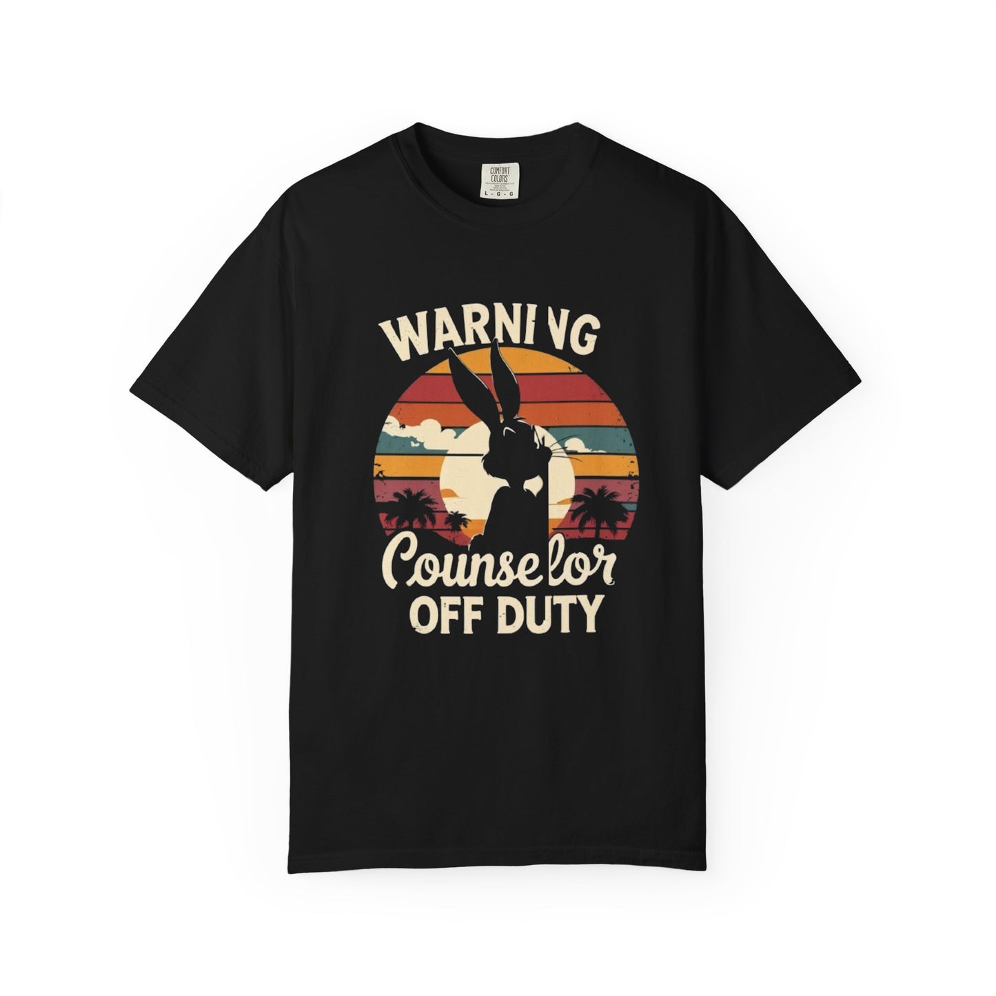 Unisex Garment-Dyed Tee - Counselor Off Duty