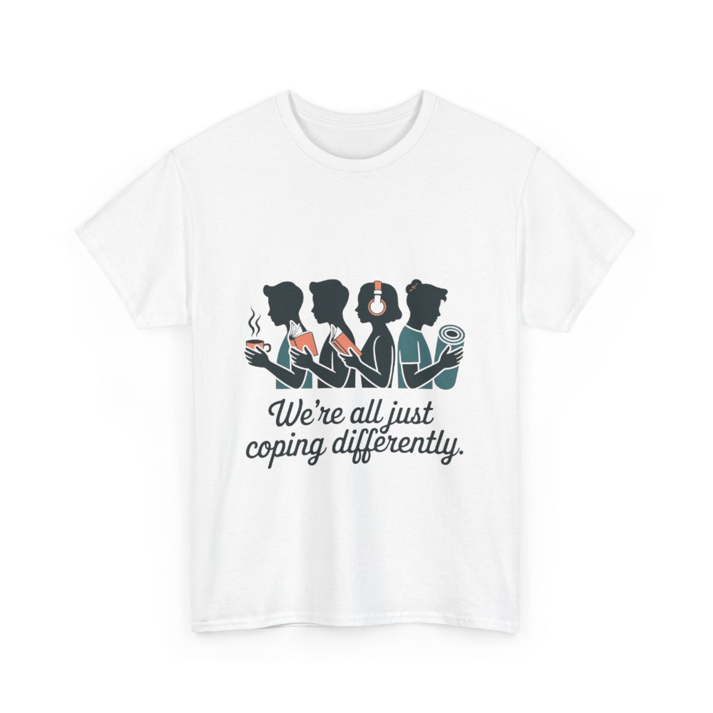 Coping Together Unisex Tee - Mental Health Awareness Apparel