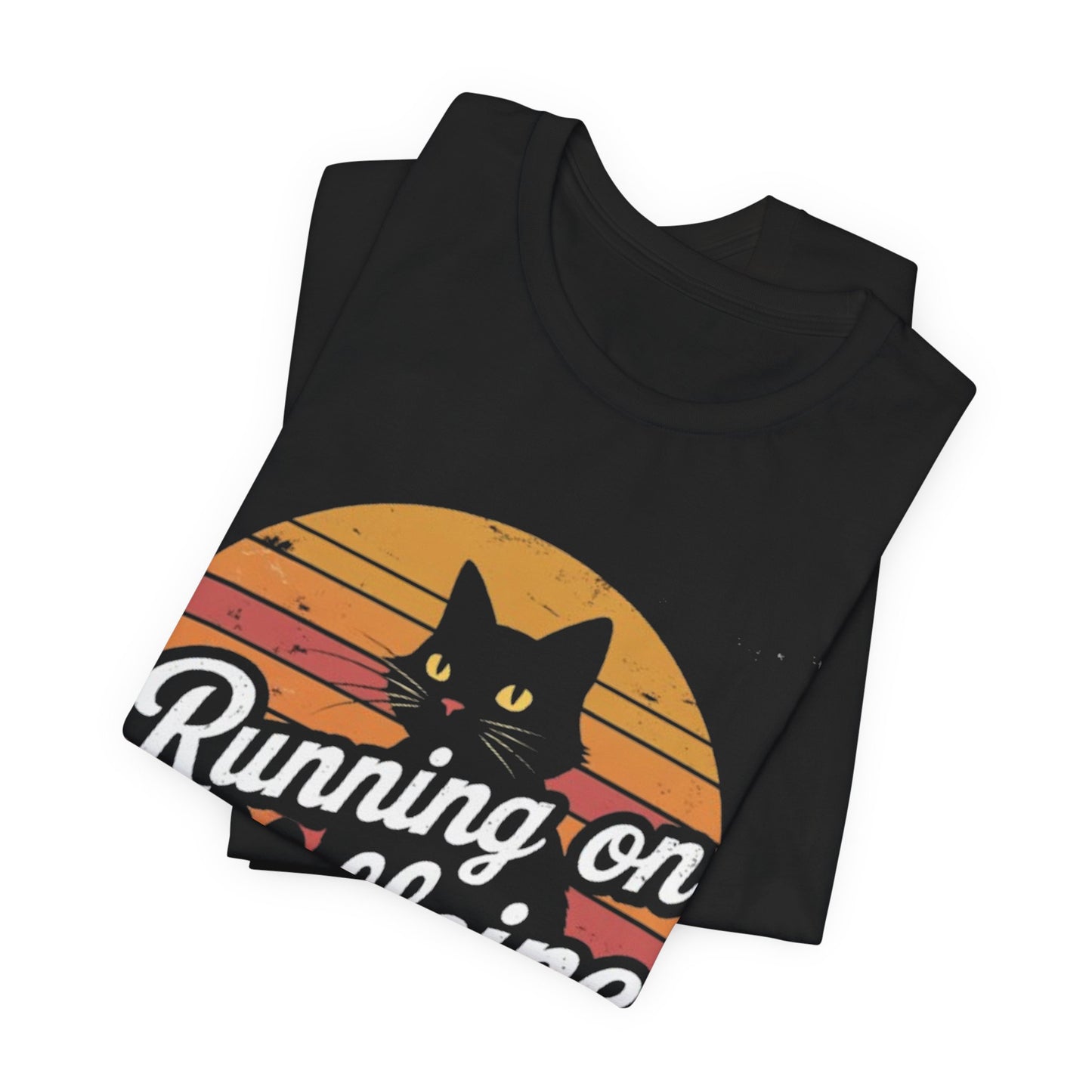 Unisex Tee -Running on Caffeine and Breakthroughs