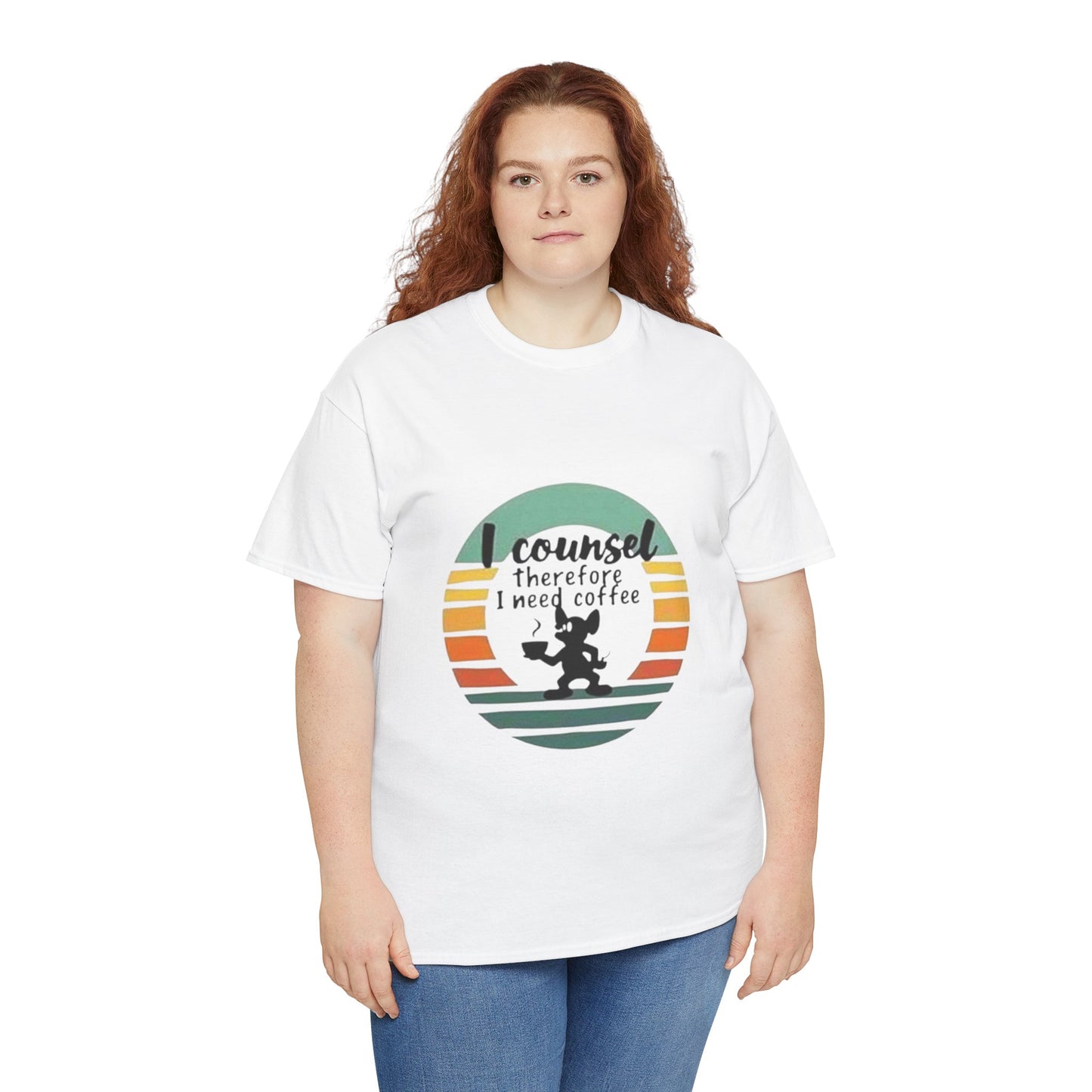 Unisex Heavy Cotton-Counselor Tee