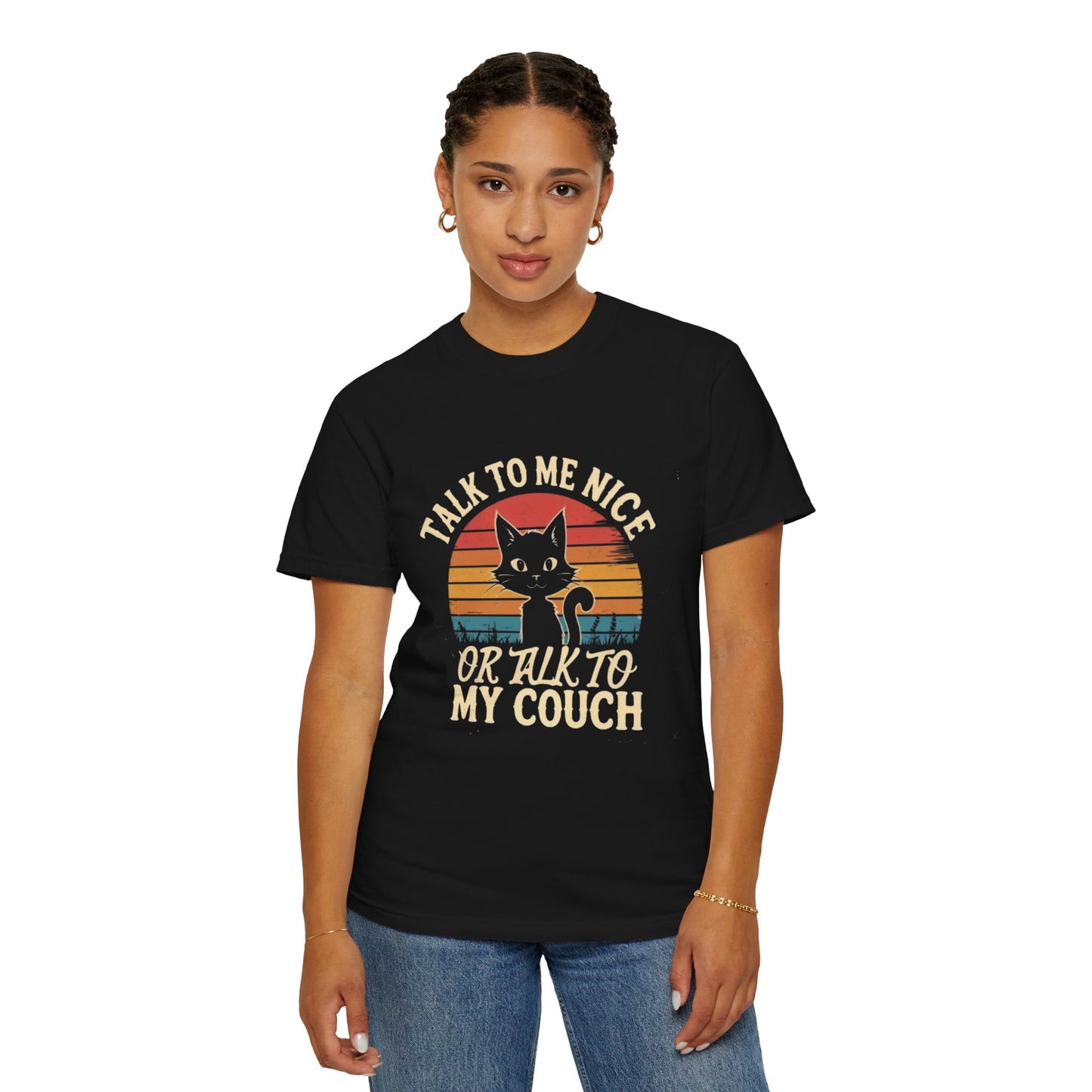 T-Shirt -Retro Cat Counsellor
