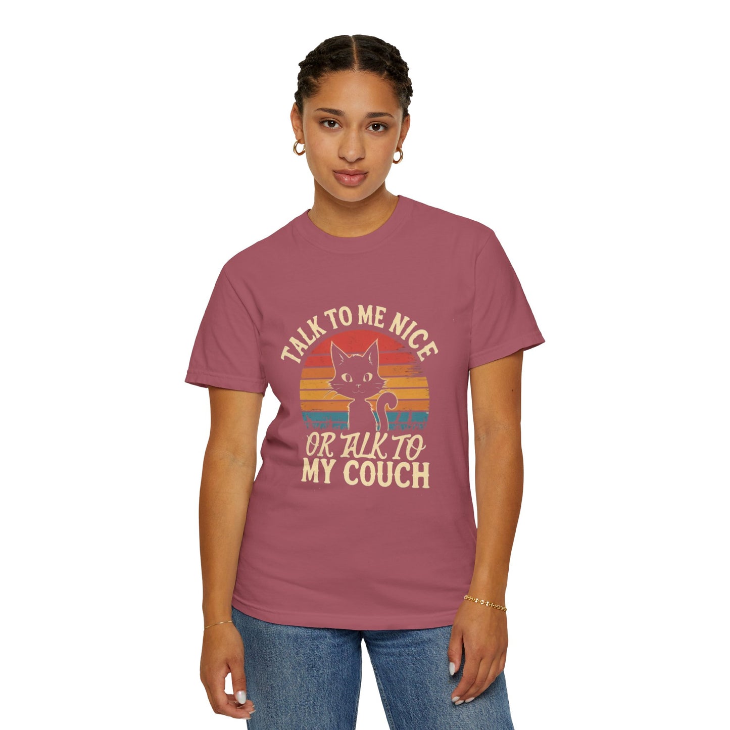 T-Shirt -Retro Cat Counsellor