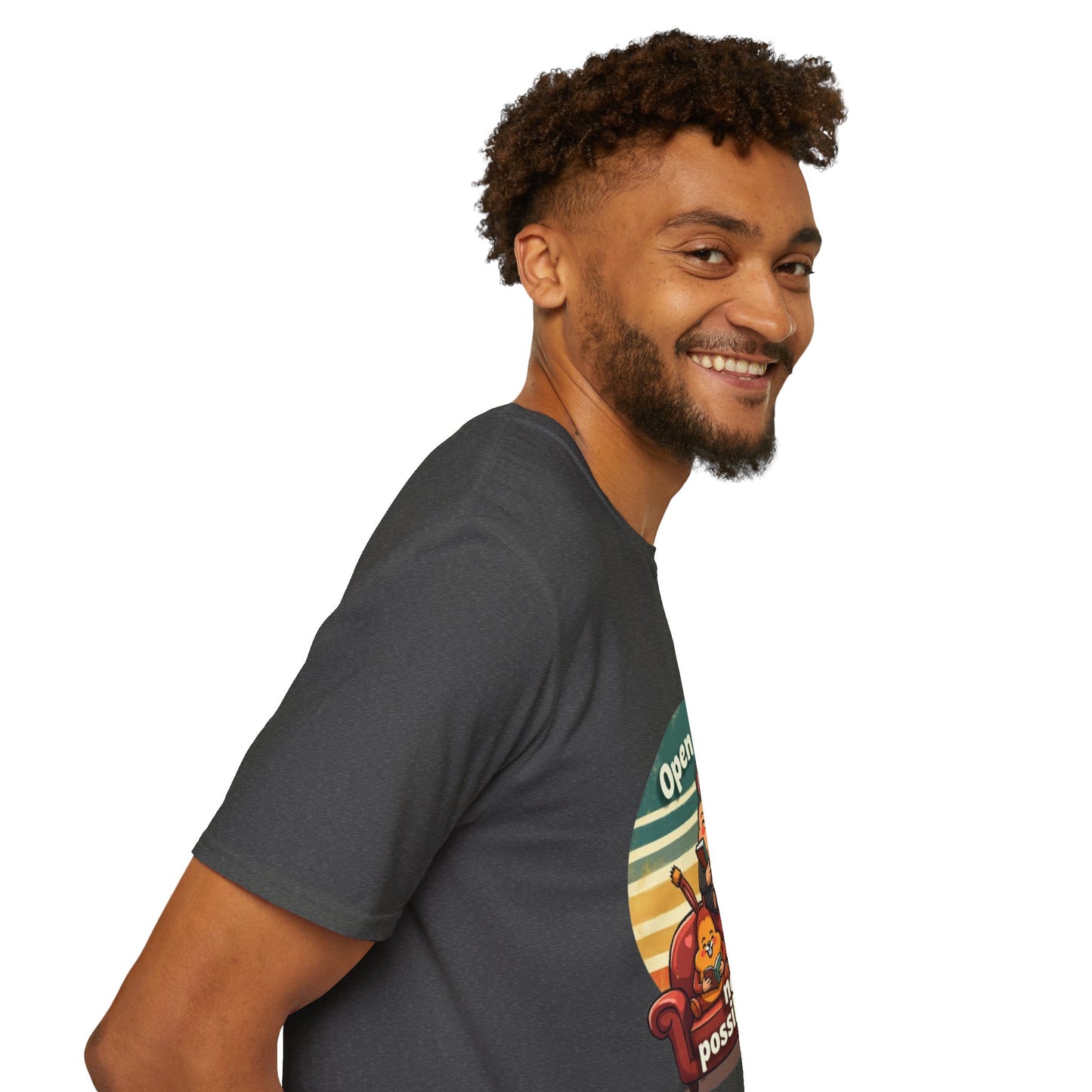 Motivational T-Shirt - Open Up to New Possibilities