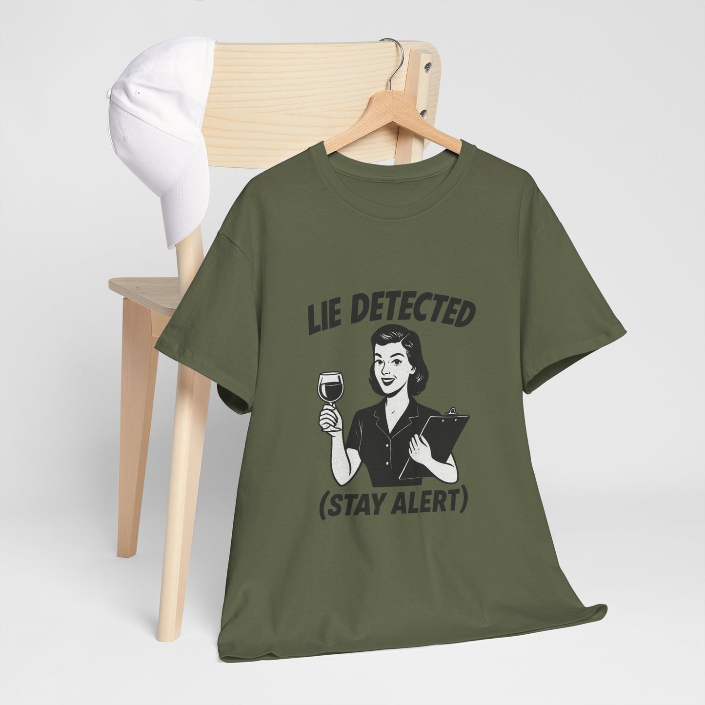 Funny Lie Detected Unisex Tee