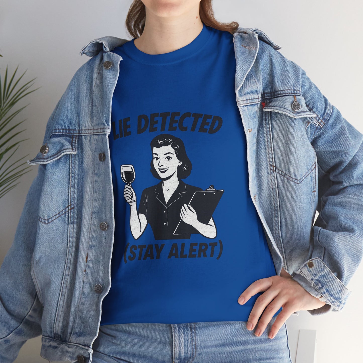 Funny Lie Detected Unisex Tee