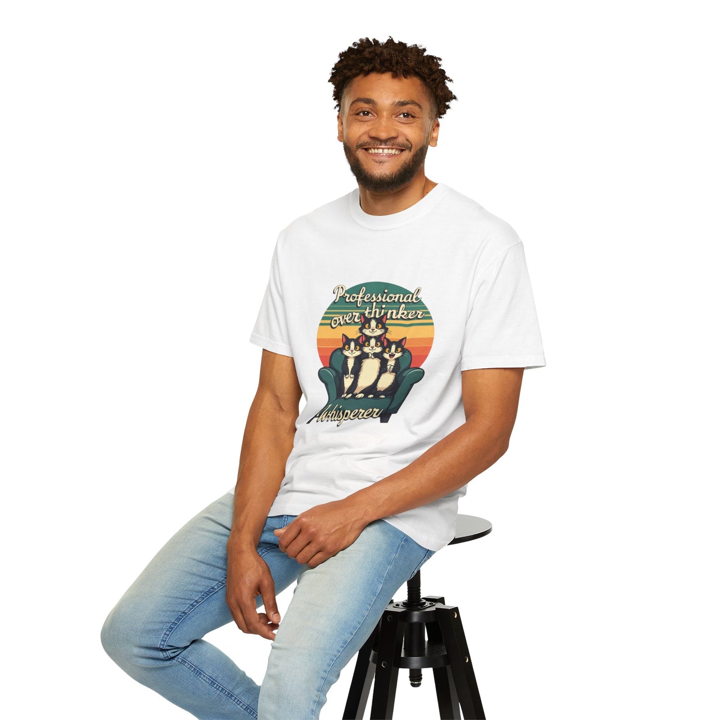 Unisex Garment-Dyed Tee -Professional Overthinker