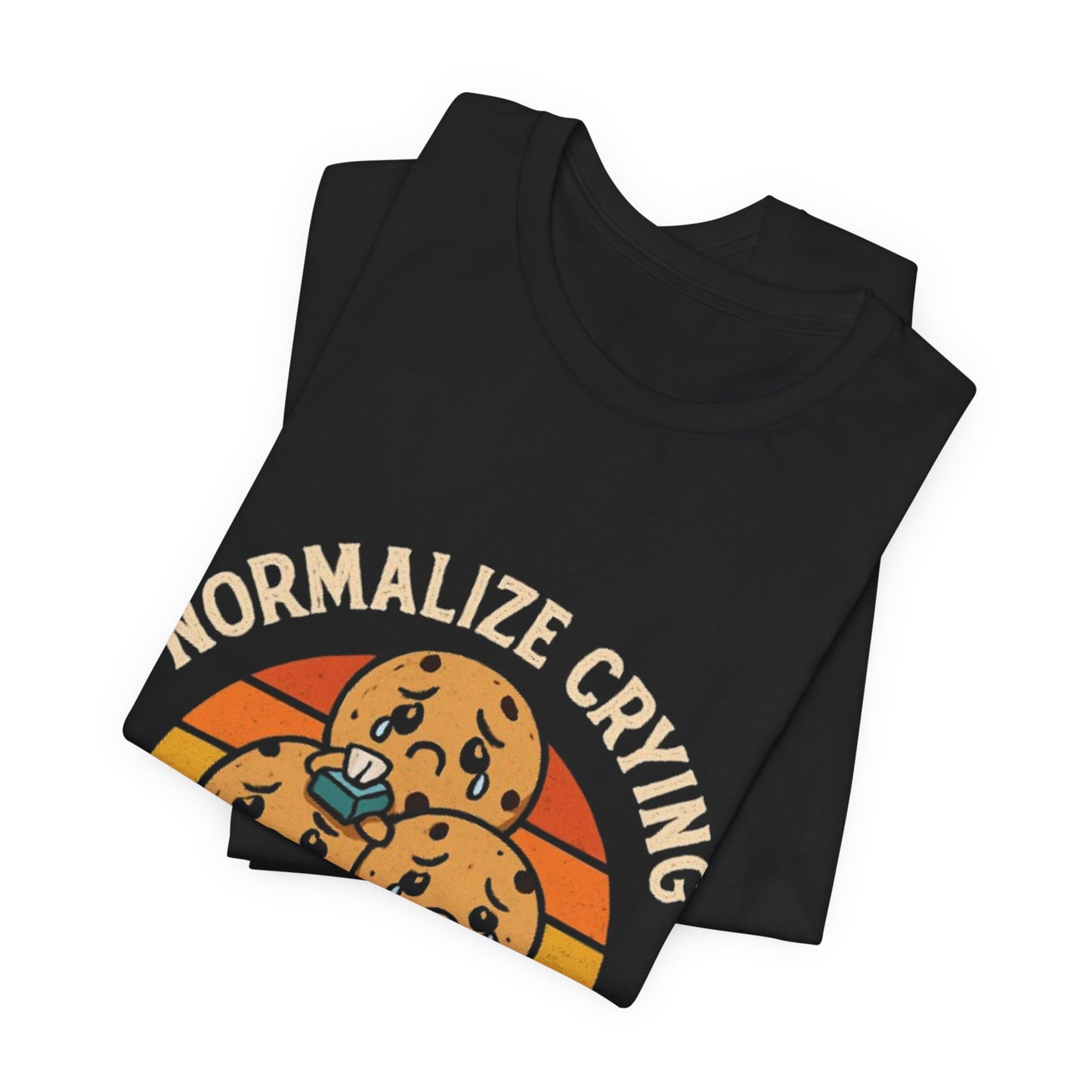 Normalize Crying Unisex Tee - Fun Snack Aisle Shirt, Counselor Humour