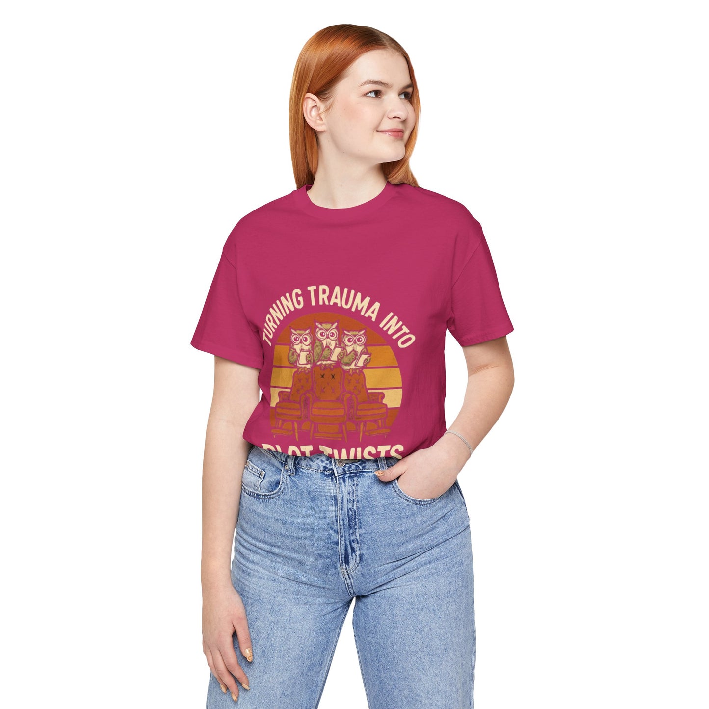 Turning Trauma into Plot Twists Tee, Unisex T-Shirt