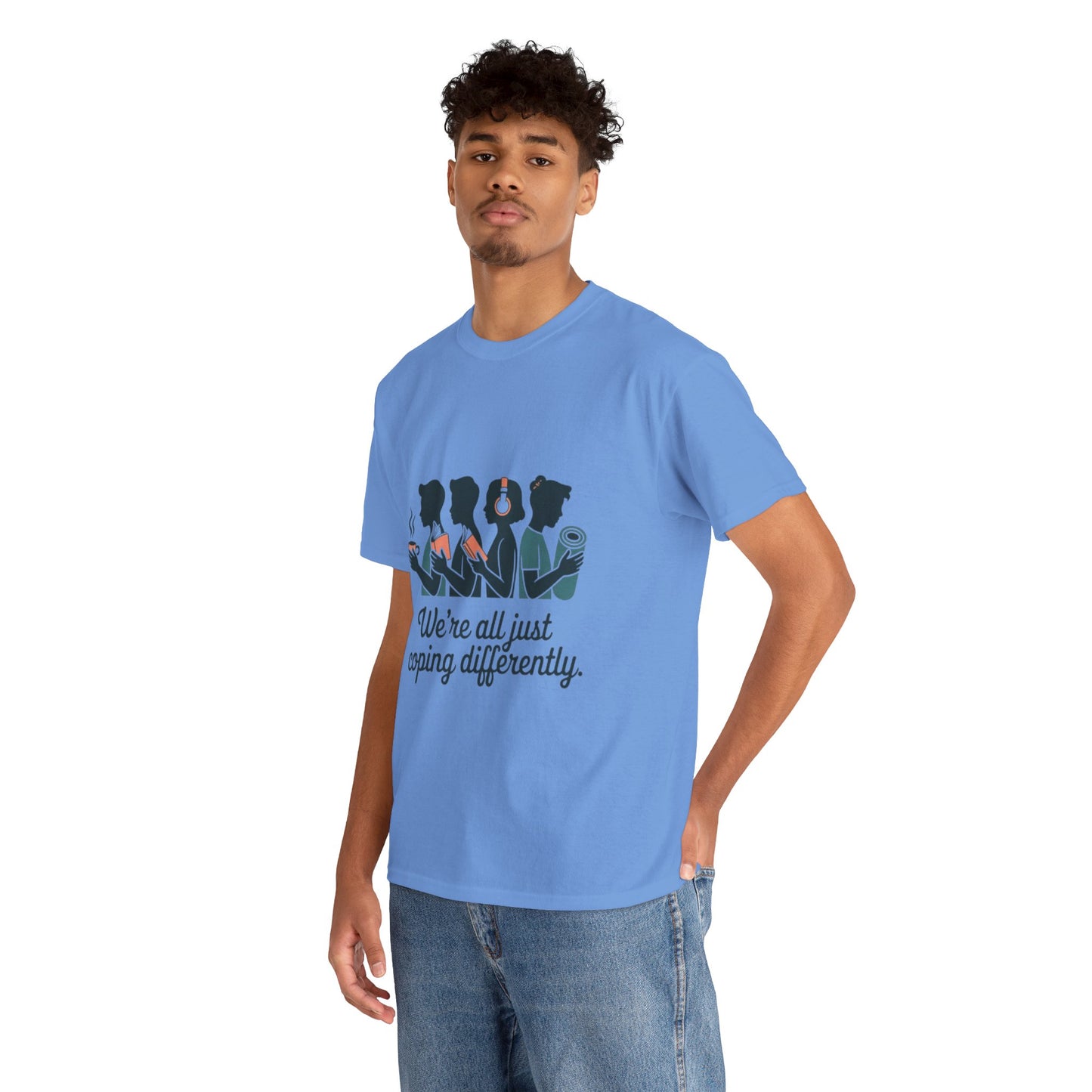 Coping Together Unisex Tee - Mental Health Awareness Apparel