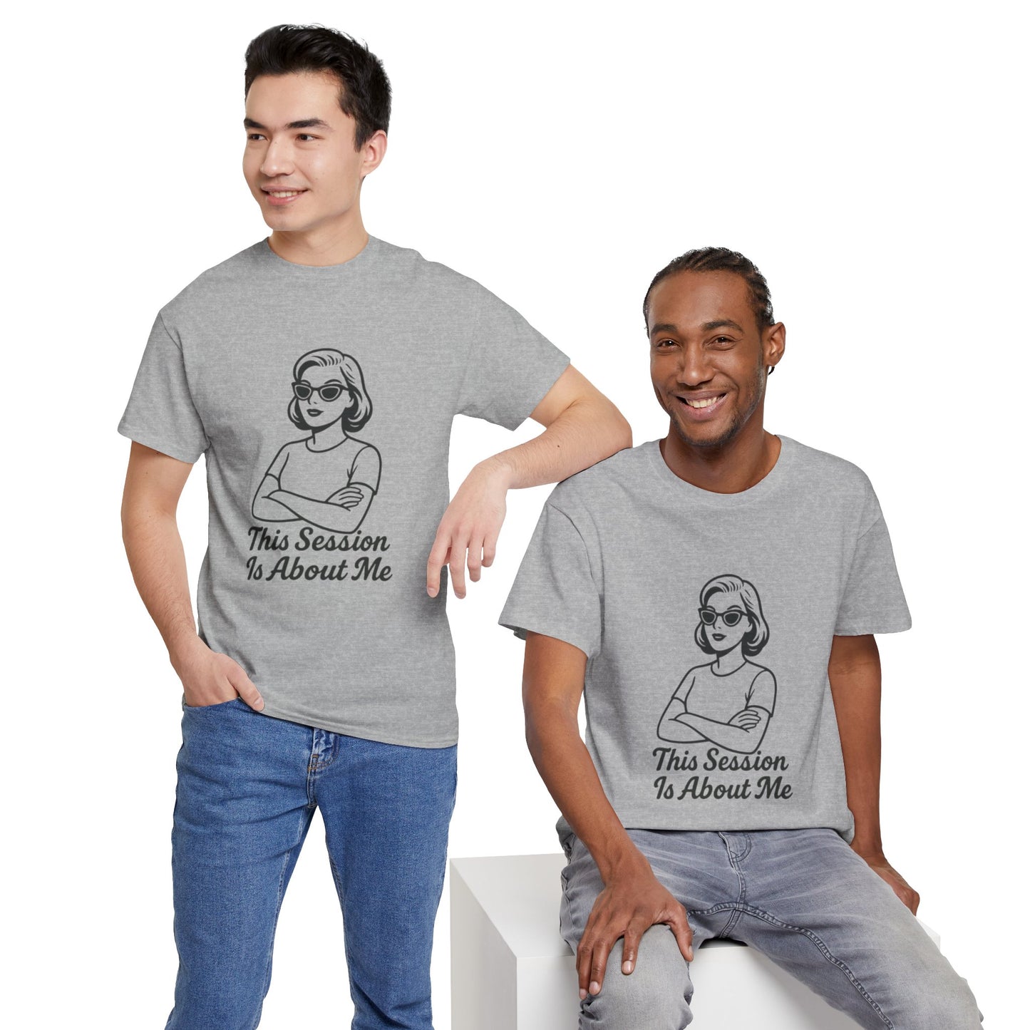 Empowered Statement Tee - This Session Is About Me