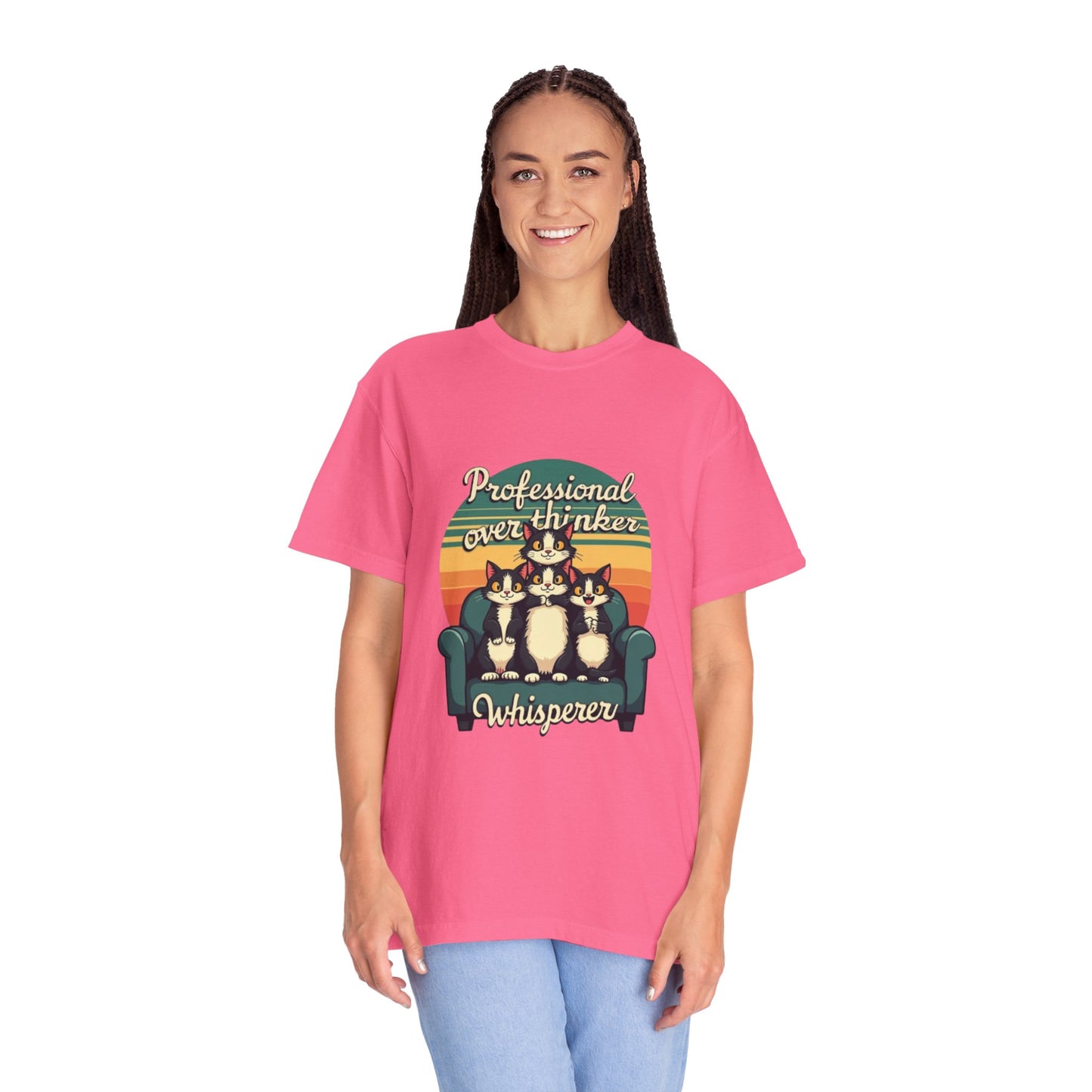 Unisex Garment-Dyed Tee -Professional Overthinker
