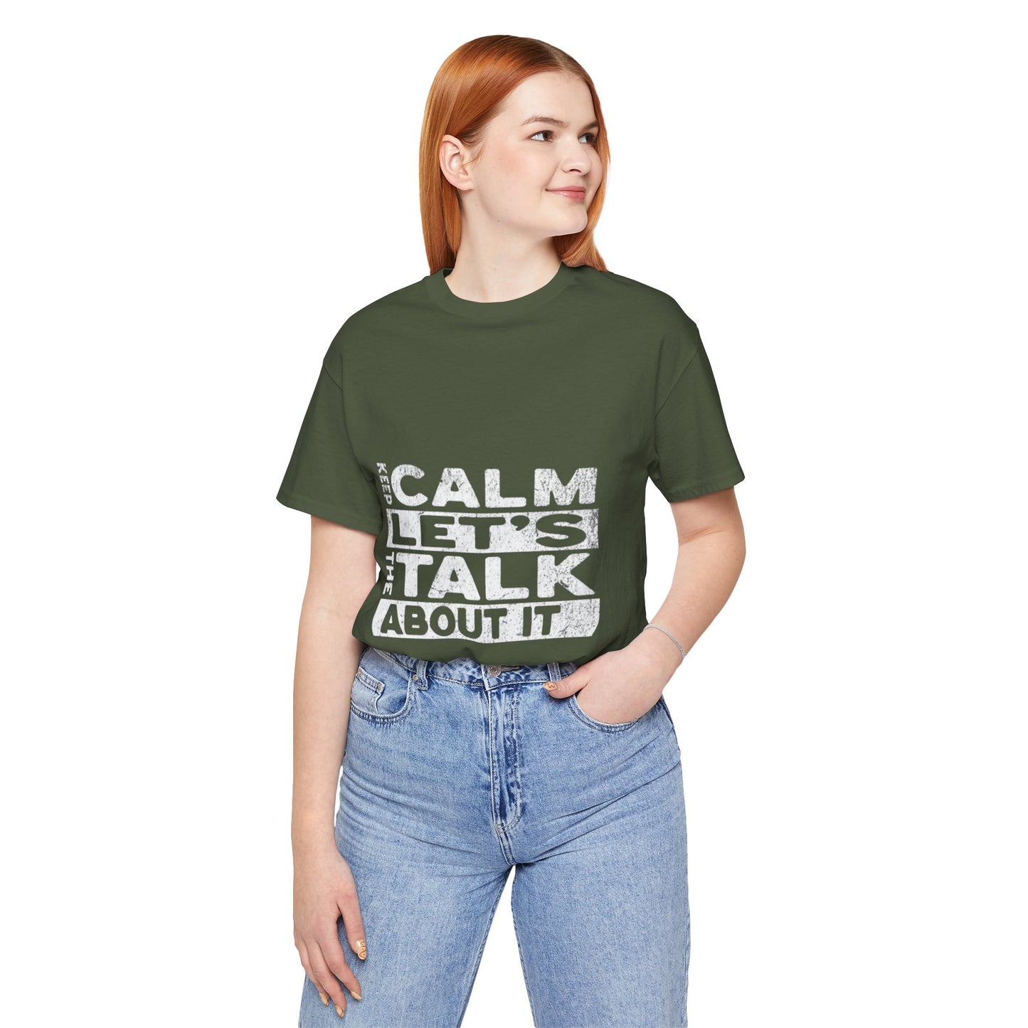 Unisex Tee – Keep Calm Let's Talk