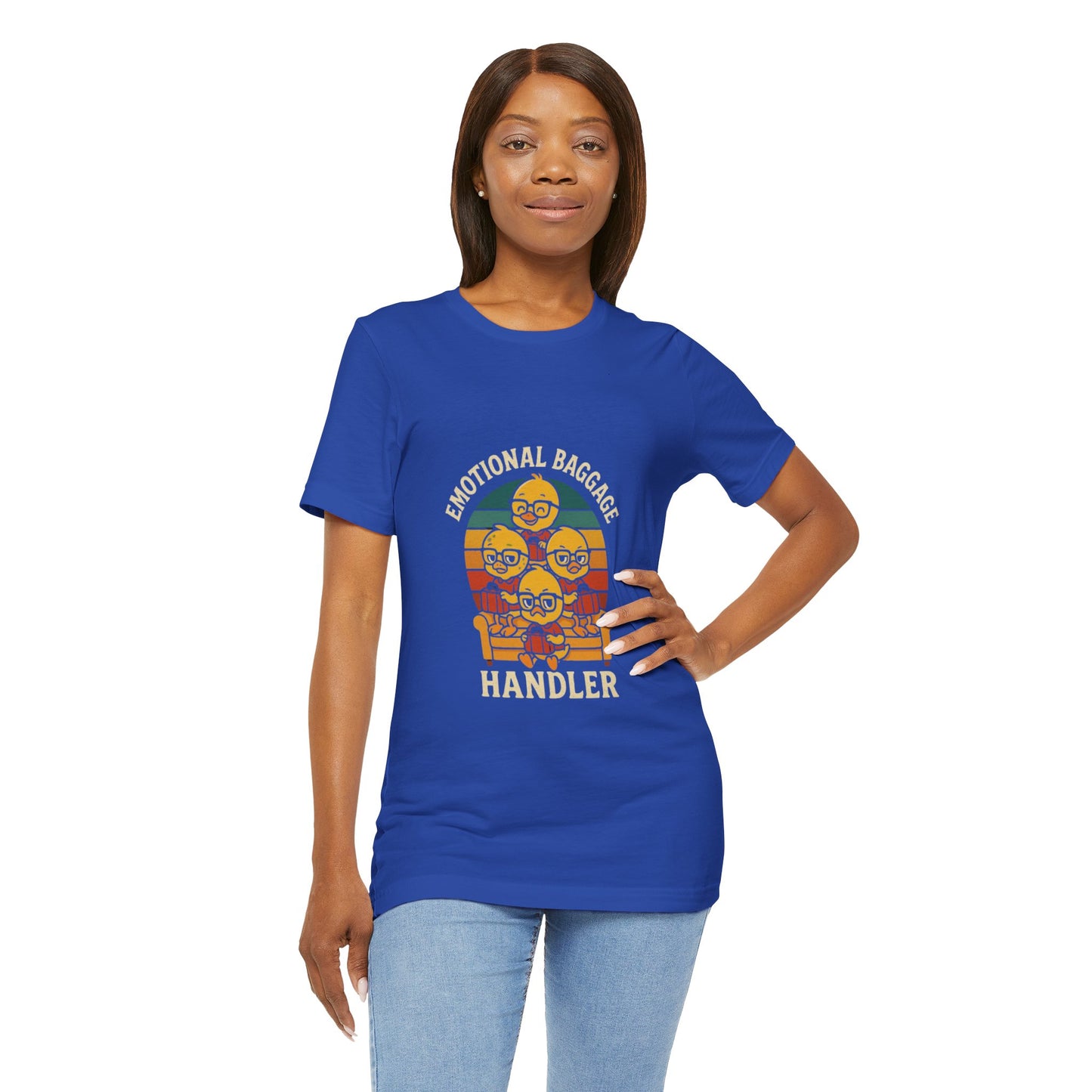 Unisex Jersey Short Sleeve T-Shirt - Emotional Baggage Handler