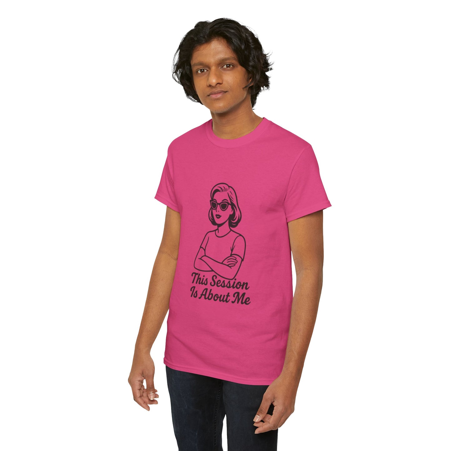 Empowered Statement Tee - This Session Is About Me