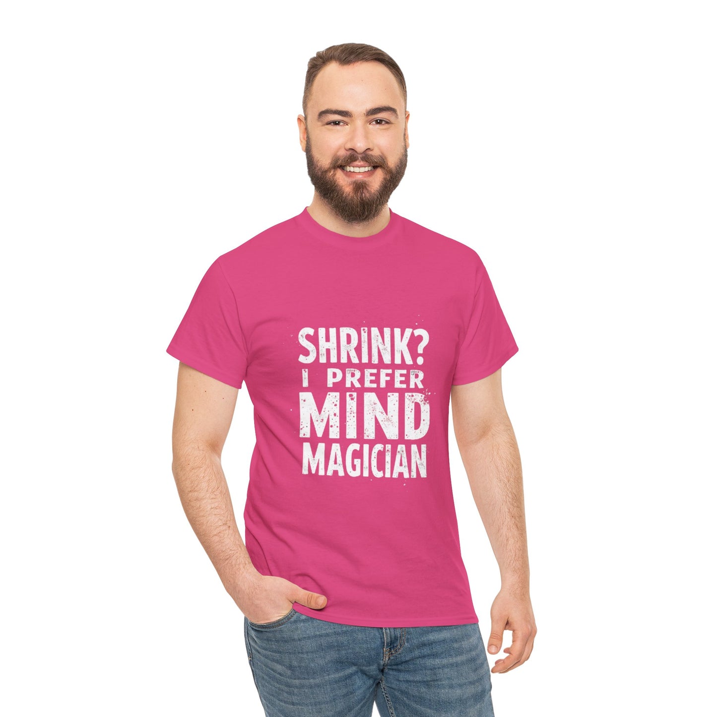 Unisex Heavy Cotton Tee -Mind Reading