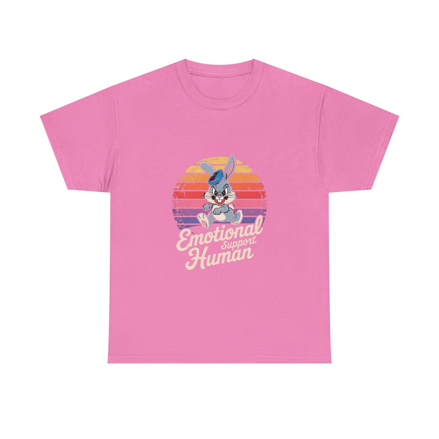 Unisex Heavy Cotton T-Shirt -Emotional Support Human Tee