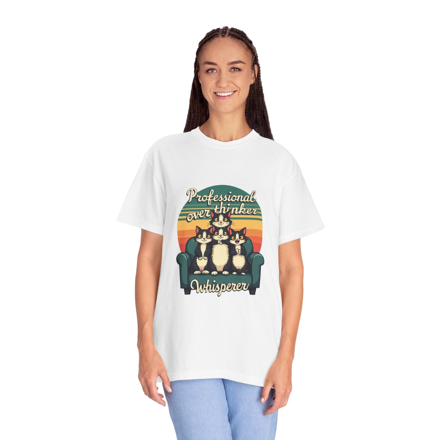 Unisex Garment-Dyed Tee -Professional Overthinker