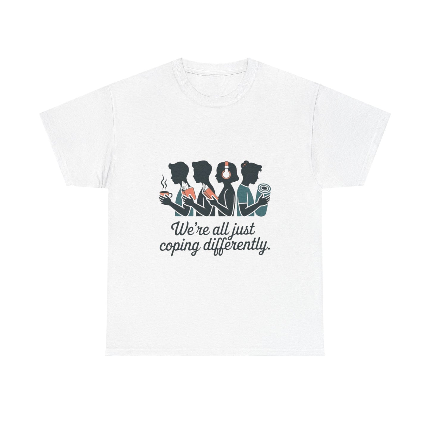 Coping Together Unisex Tee - Mental Health Awareness Apparel